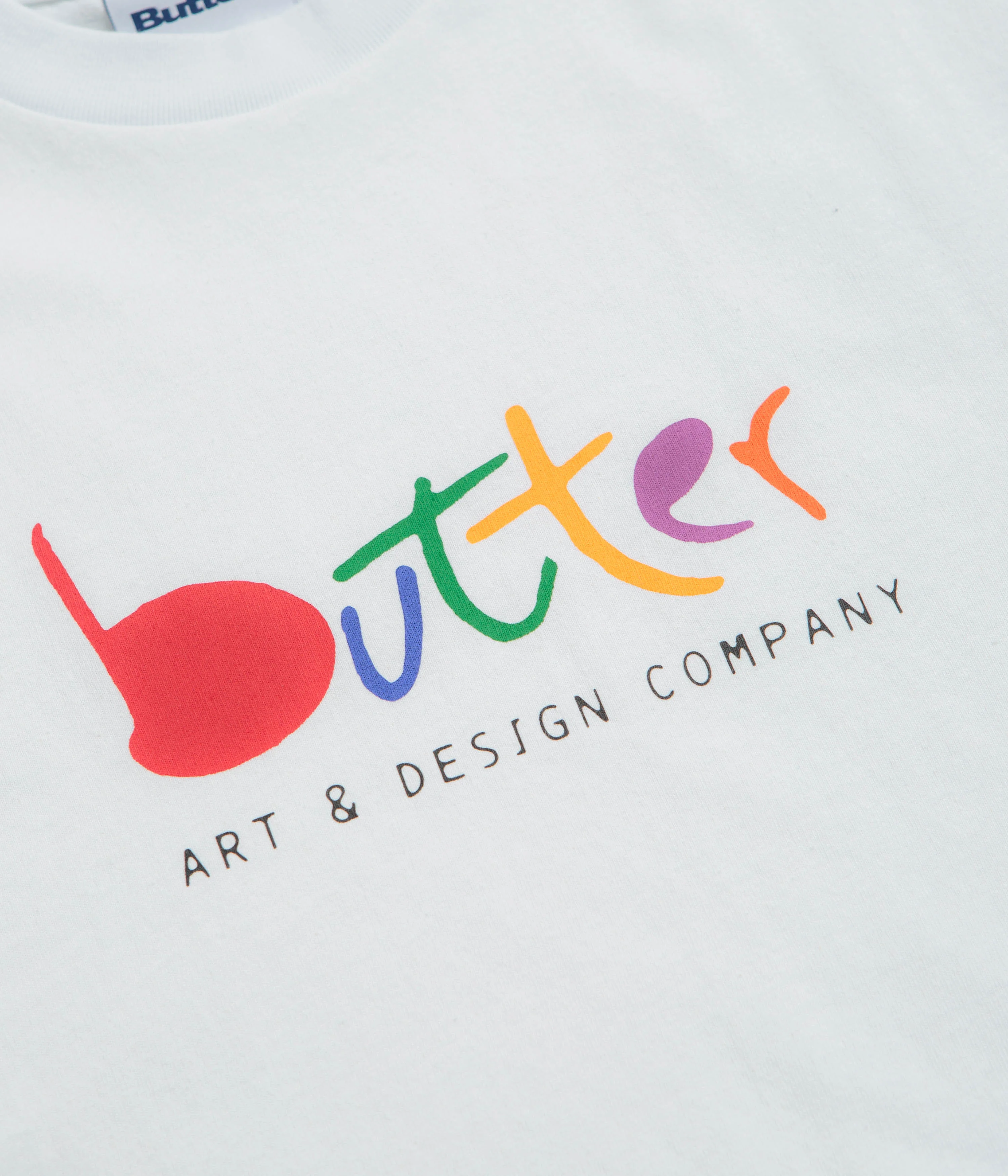 Butter Goods Art T-Shirt - White - Image 3