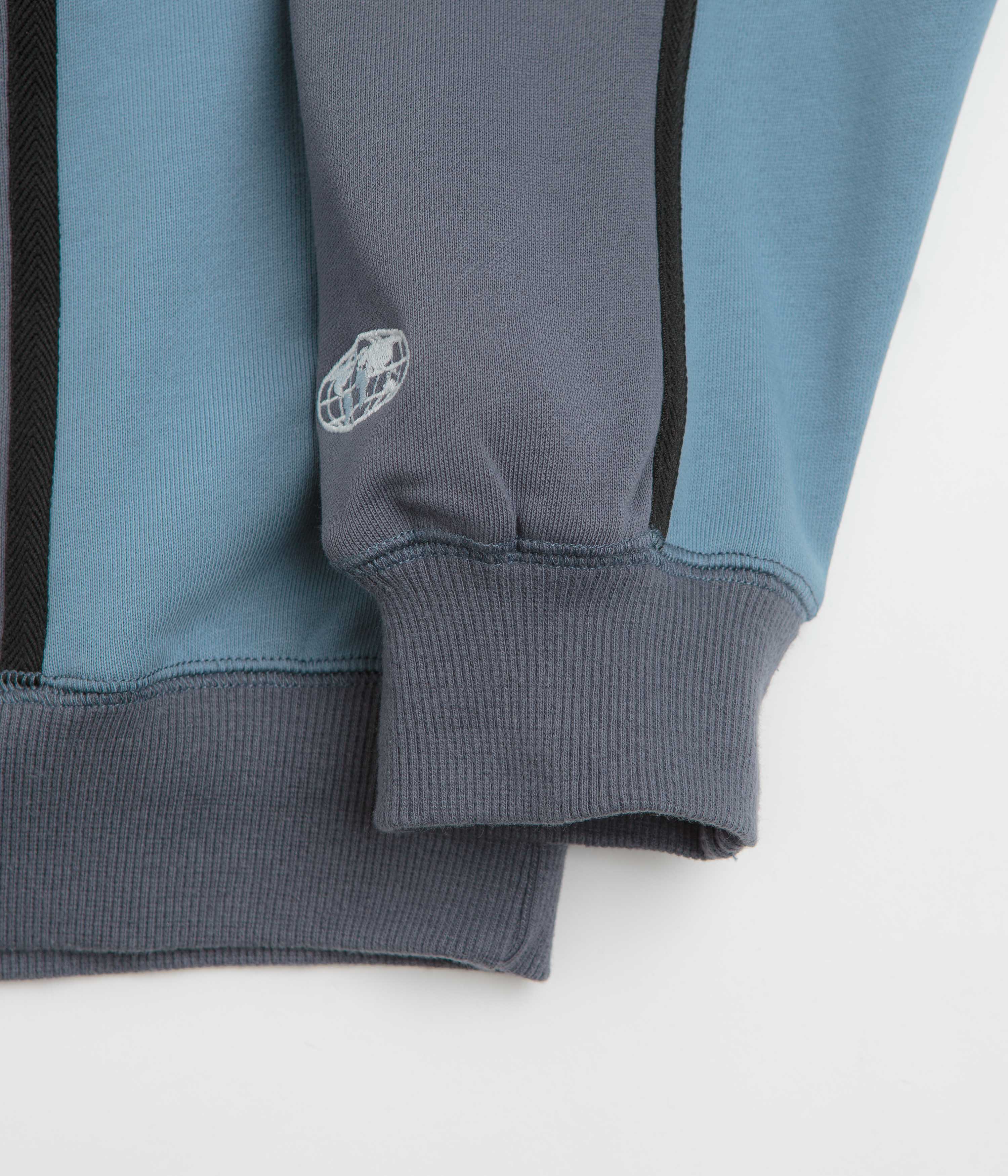 Butter Goods Aspect Crewneck Sweatshirt - Slate / Denim - Image 2