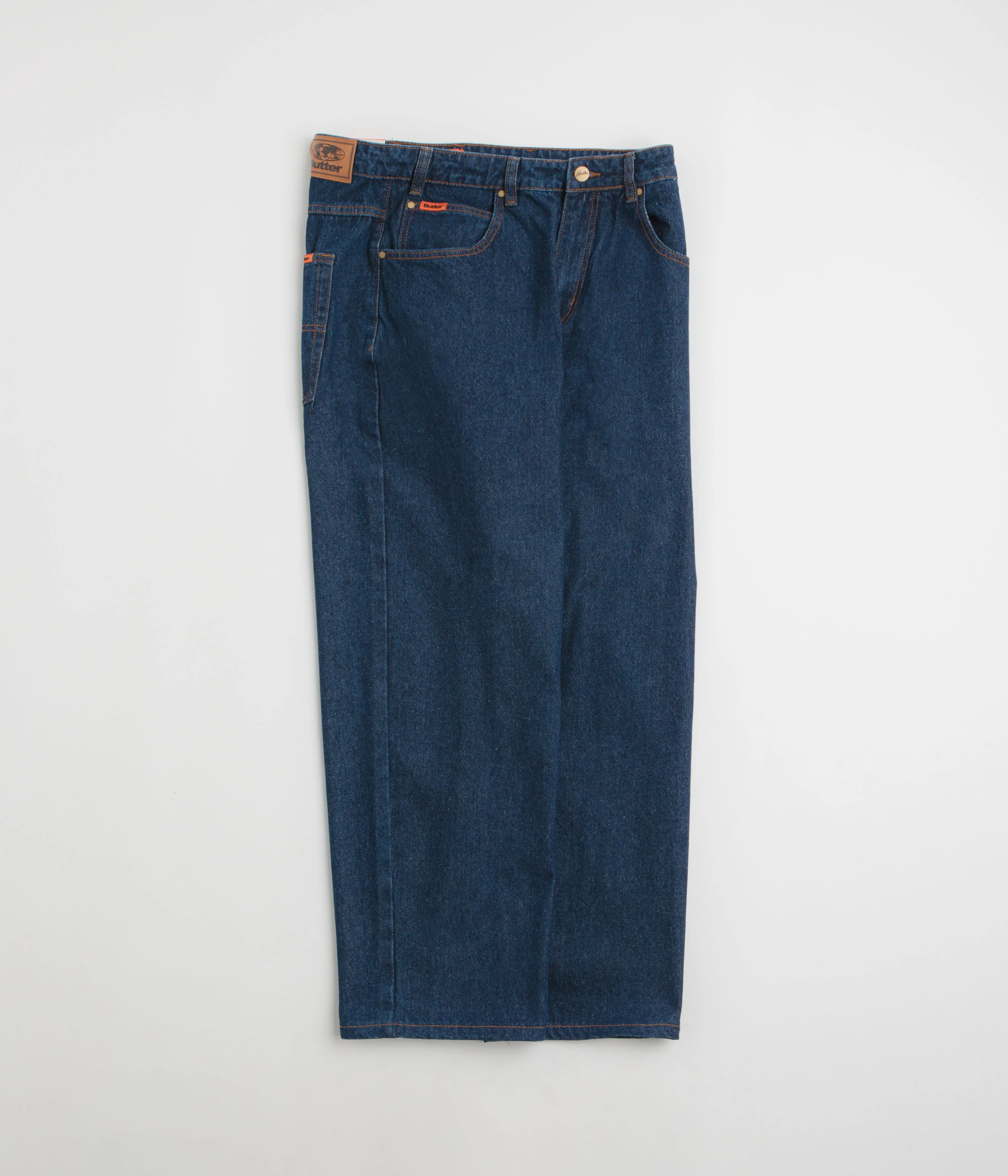 Butter Goods Baggy Jeans - Dark Indigo - Image 2