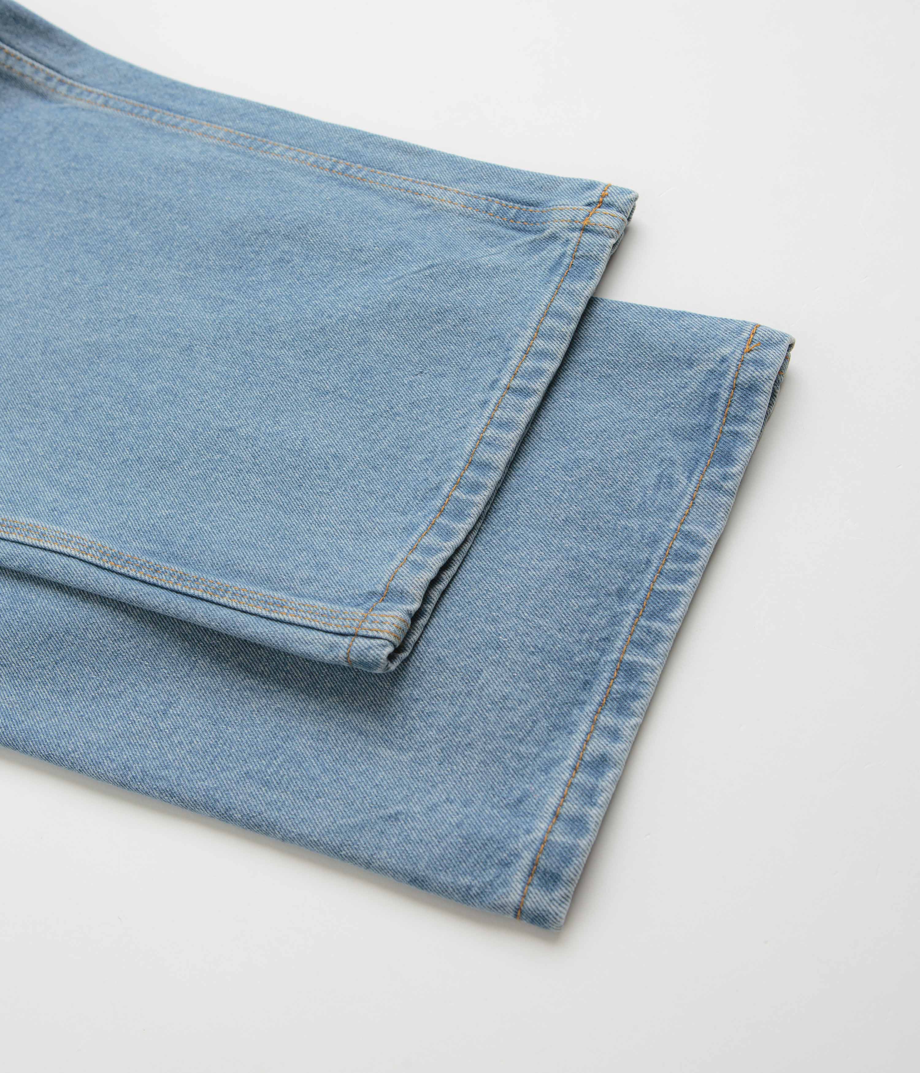 Butter Goods Baggy Jeans - Washed Indigo / Indigo - Image 8