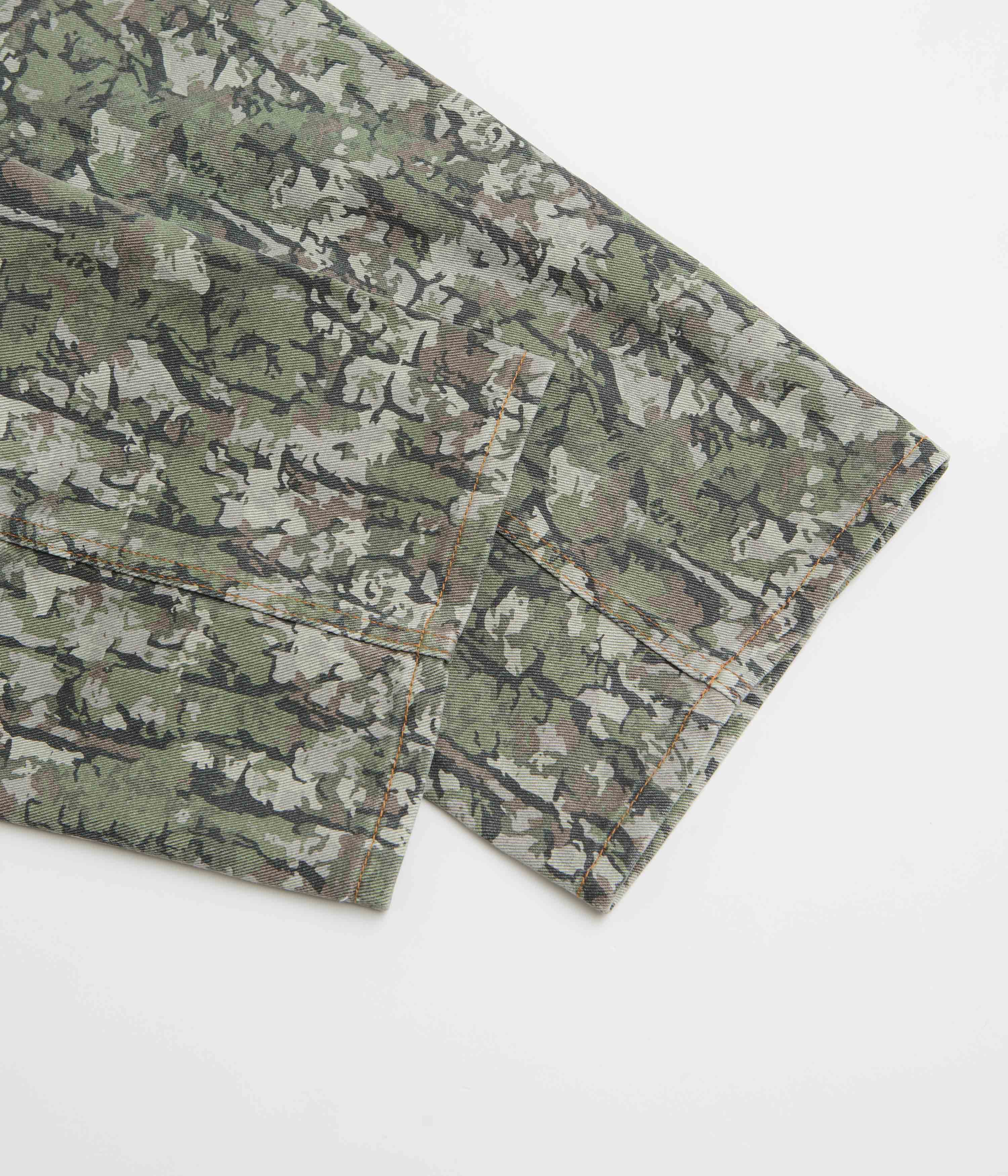 Butter Goods Bark Camo Jeans - Army - Image 9