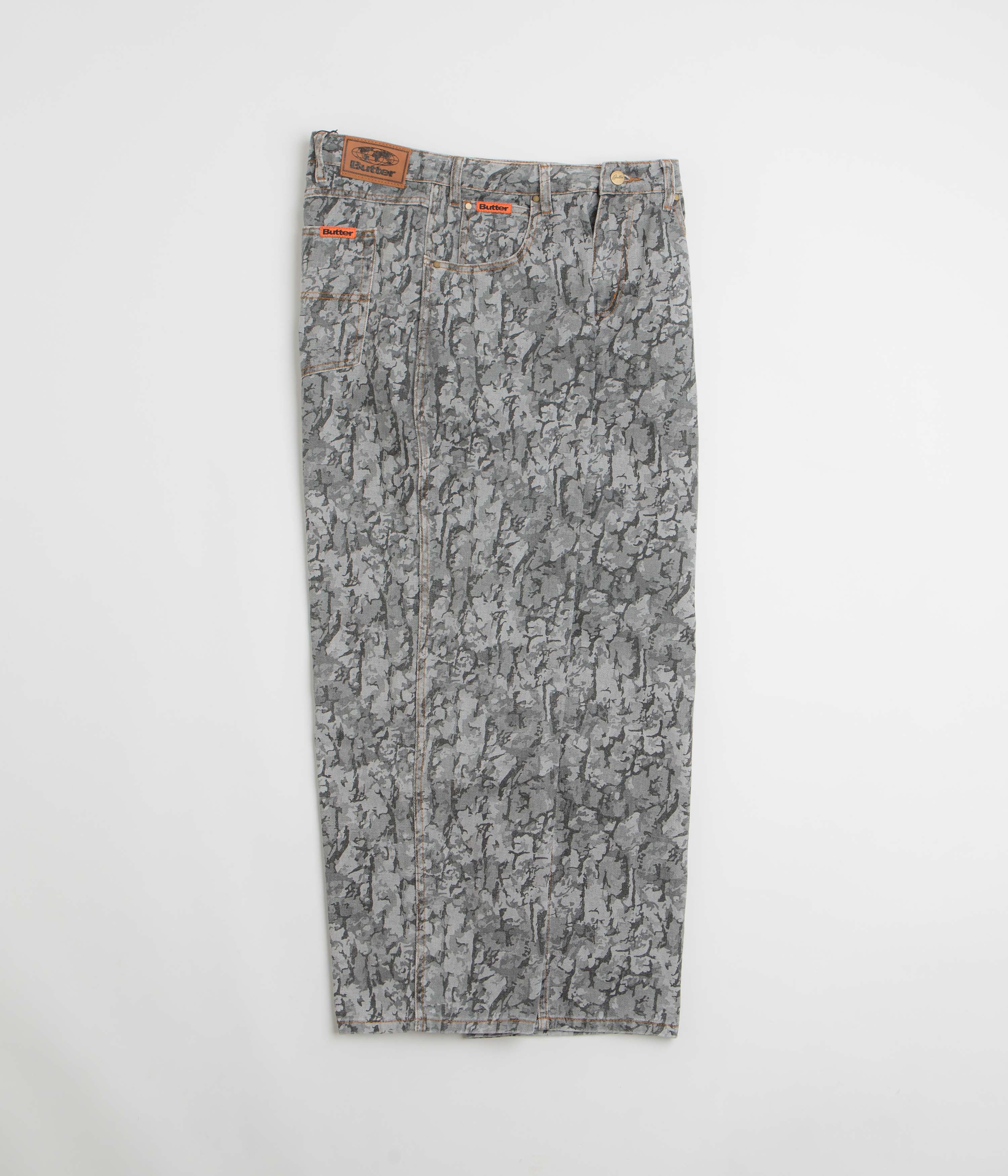 Butter Goods Bark Camo Jeans - Black - Image 2