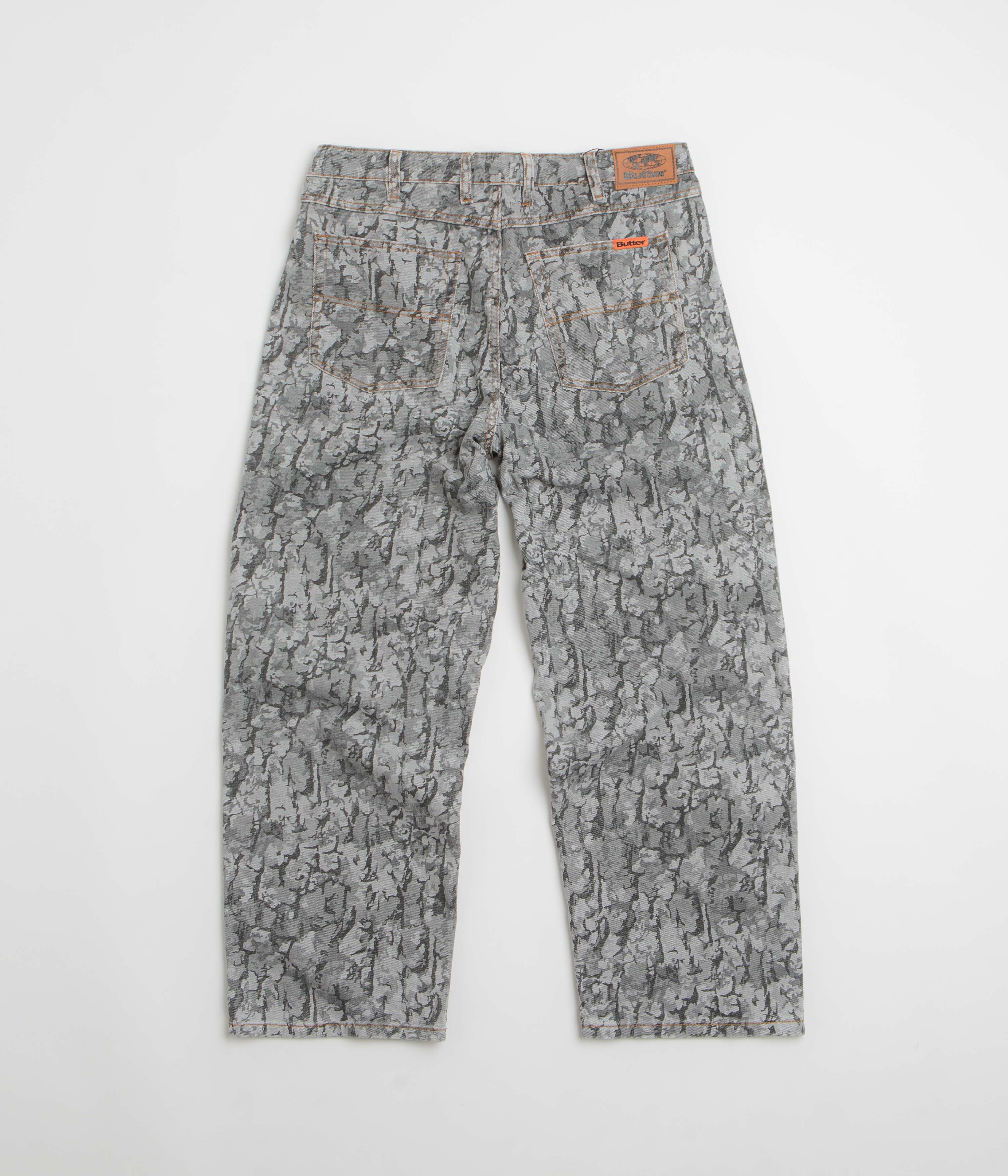 Butter Goods Bark Camo Jeans - Black - Image 3
