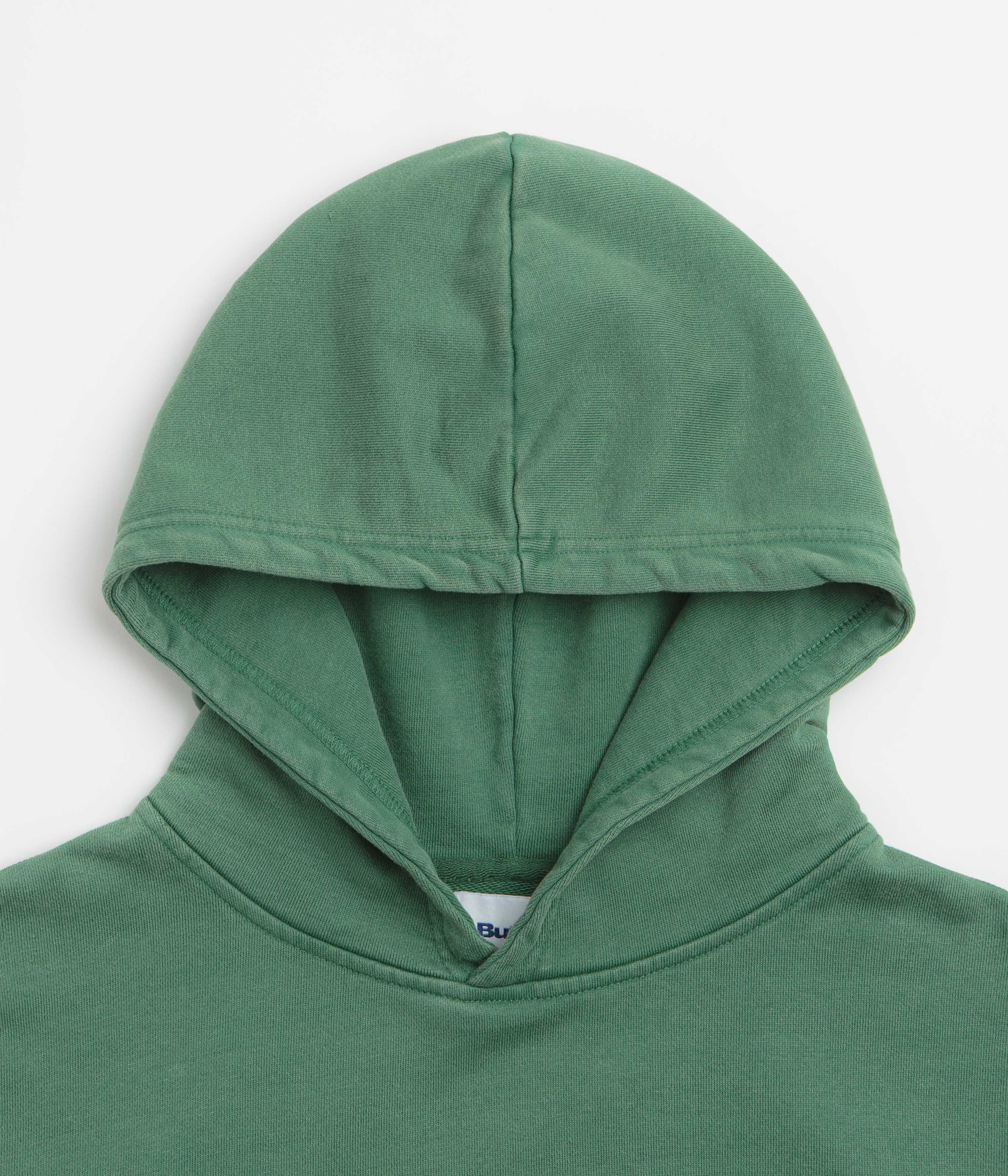 Butter Goods Basic Hoodie - Washed Forest - Image 2