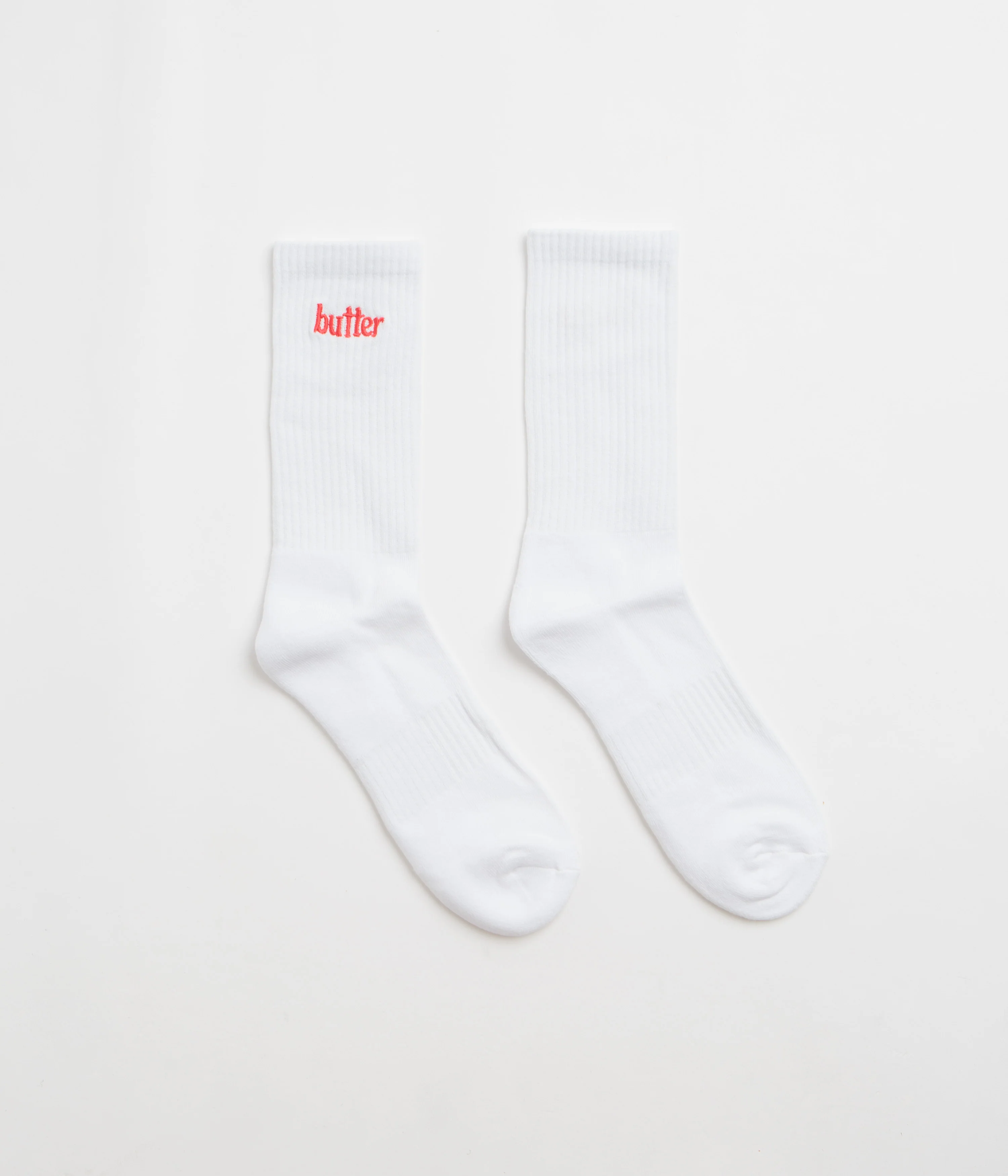 Butter Goods Basic Socks - White