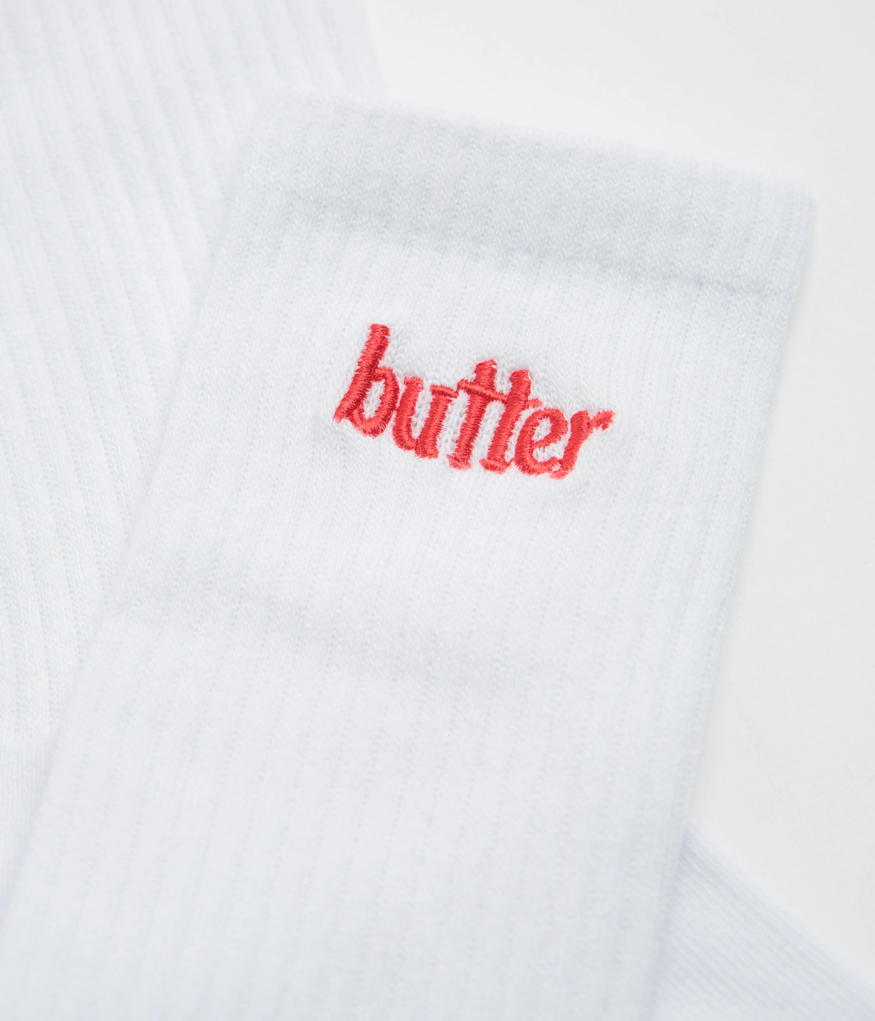 Butter Goods Basic Socks - White - Image 3