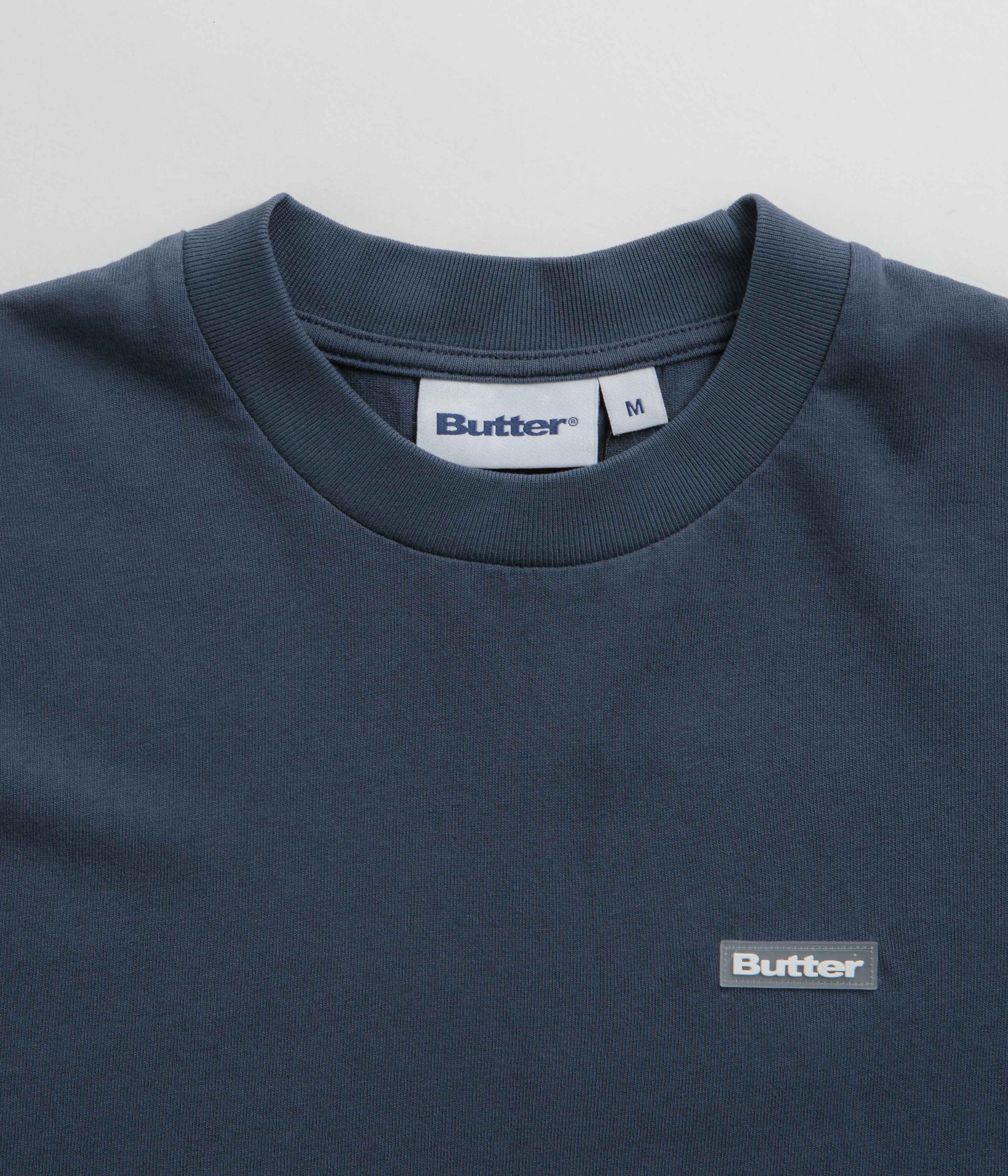 Butter Goods Basic T-Shirt - Denim - Image 3