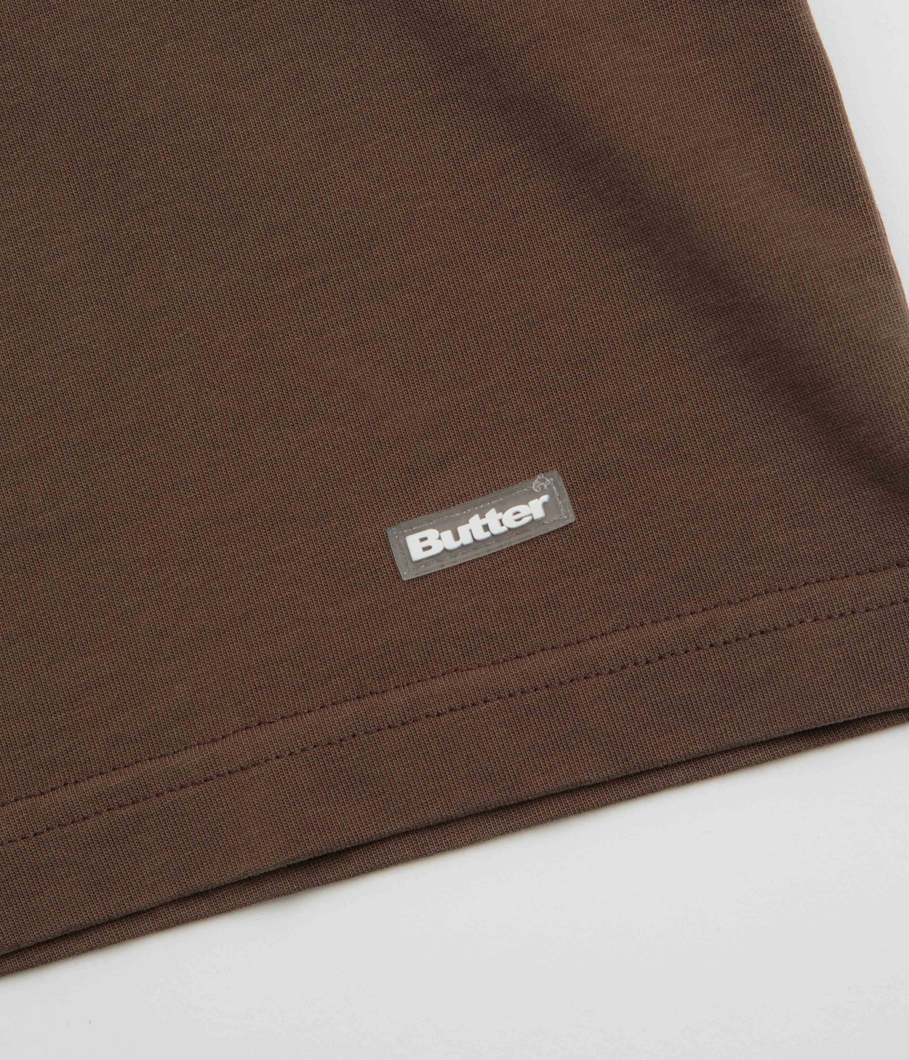 Butter Goods Basic T-Shirt - Washed Brown - Image 3