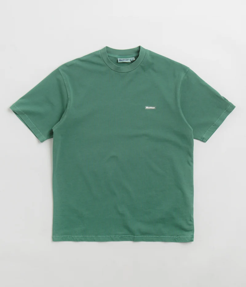 Butter Goods Basic T-Shirt - Washed Forest