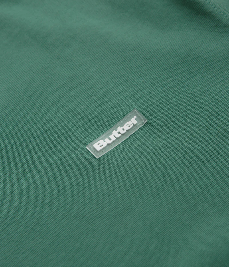 Butter Goods Basic T-Shirt - Washed Forest - Image 2