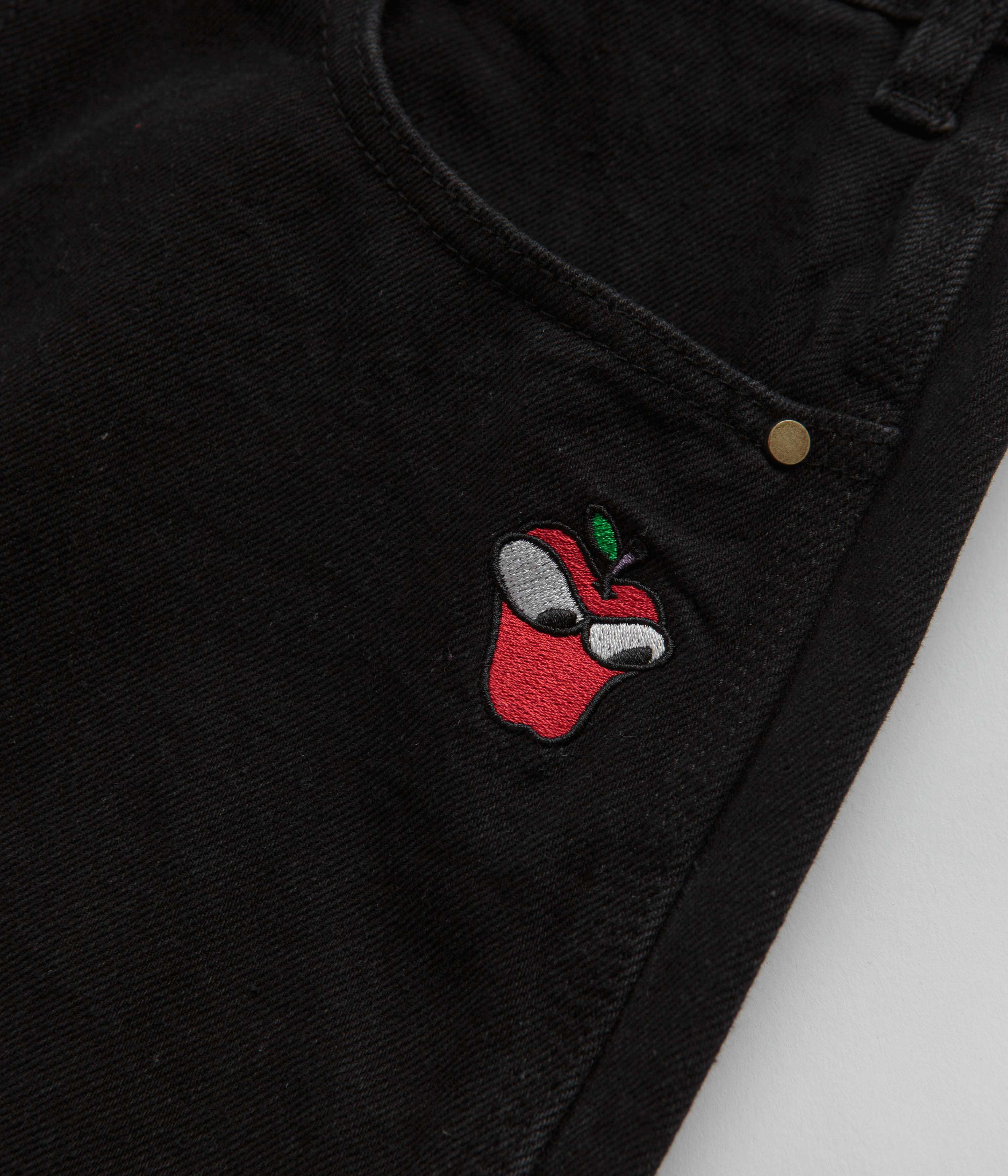 Butter Goods Big Apple Jeans - Washed Black - Image 6