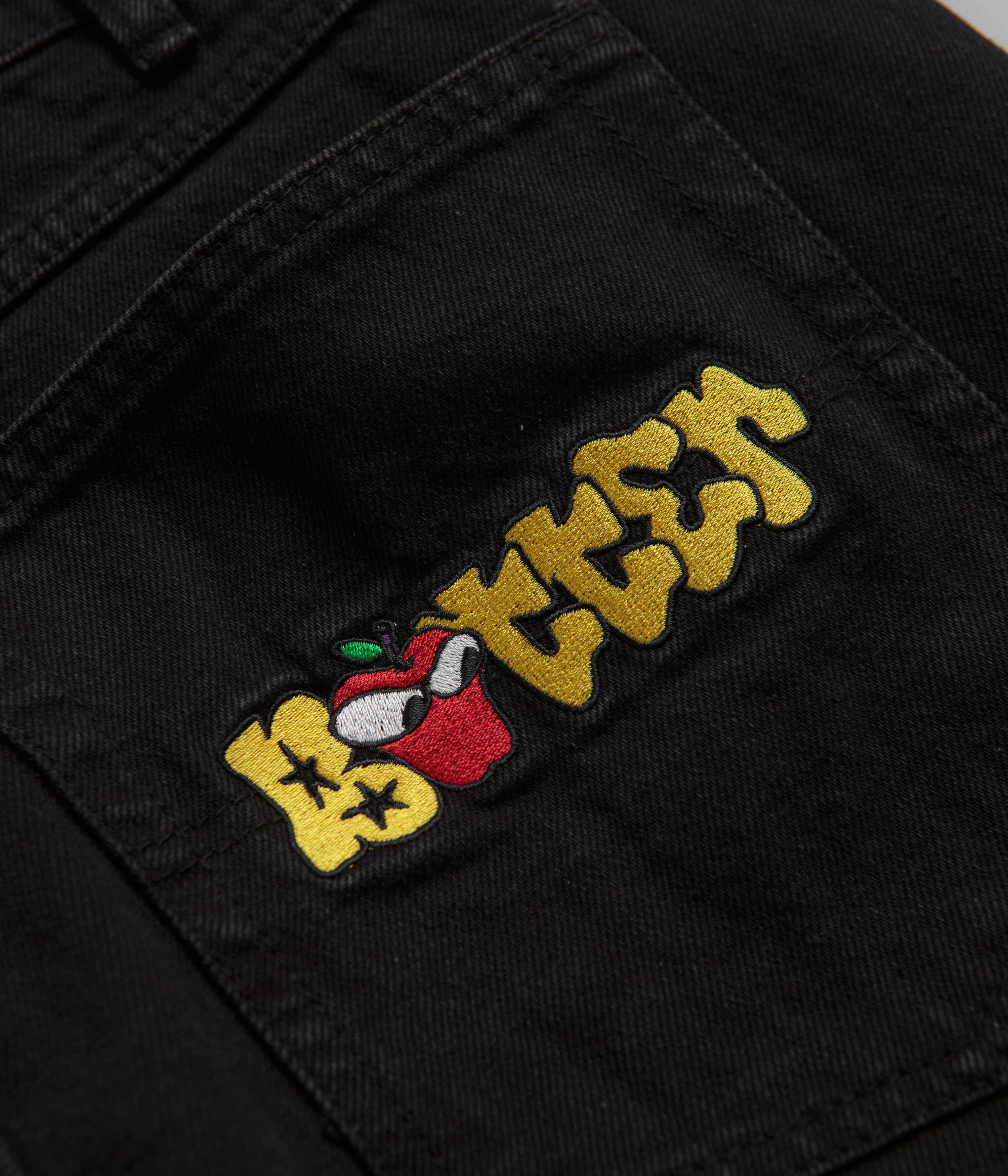 Butter Goods Big Apple Jeans - Washed Black - Image 8