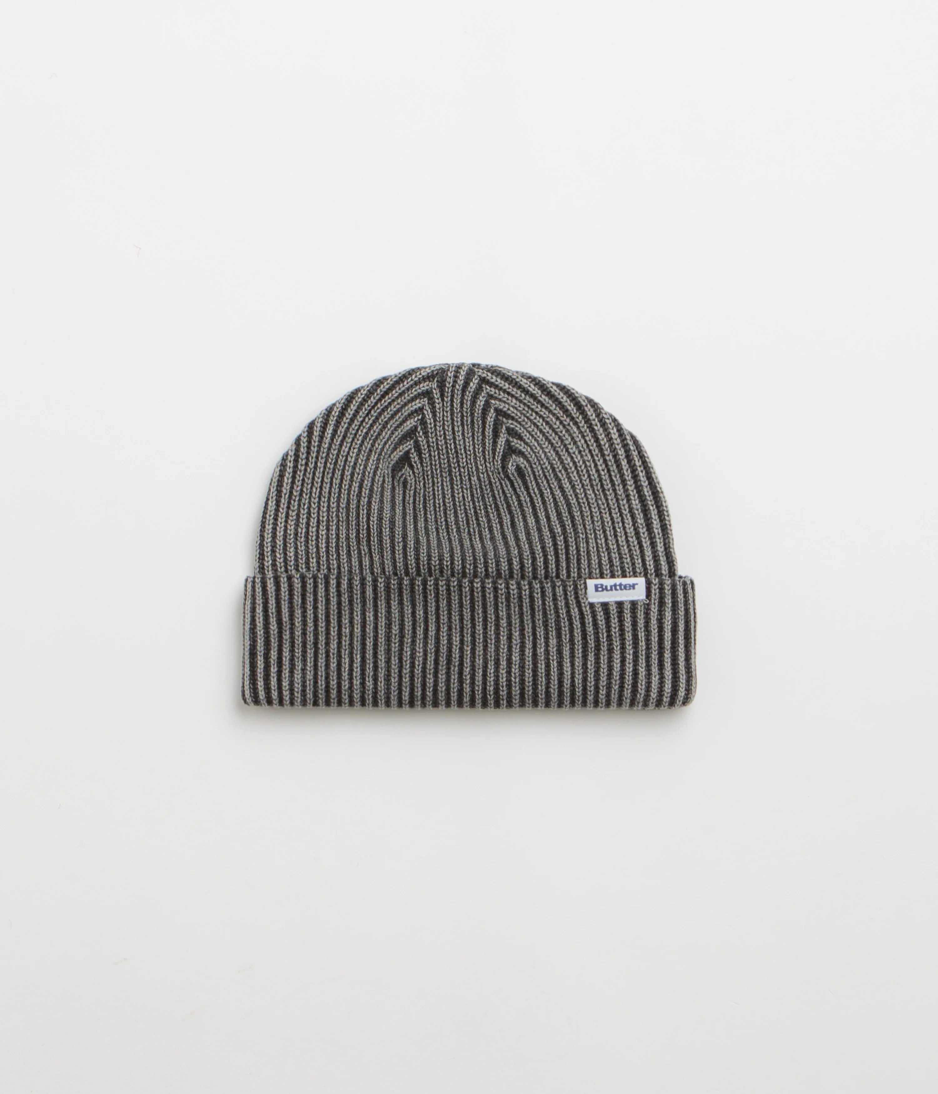 Butter Goods Bleached Wharfie Beanie - Black