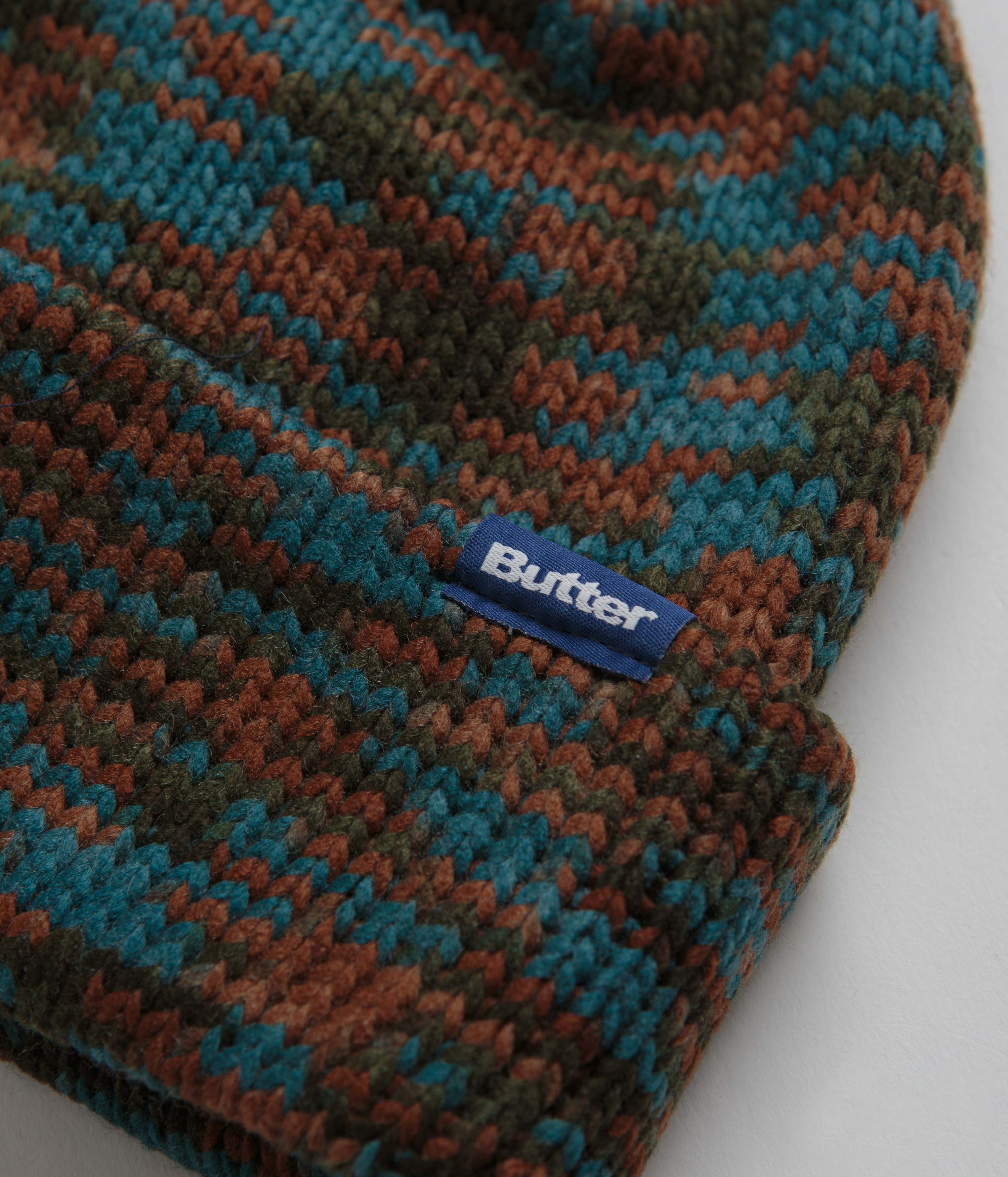 Butter Goods Bluff Speckle Beanie - Brown - Image 2