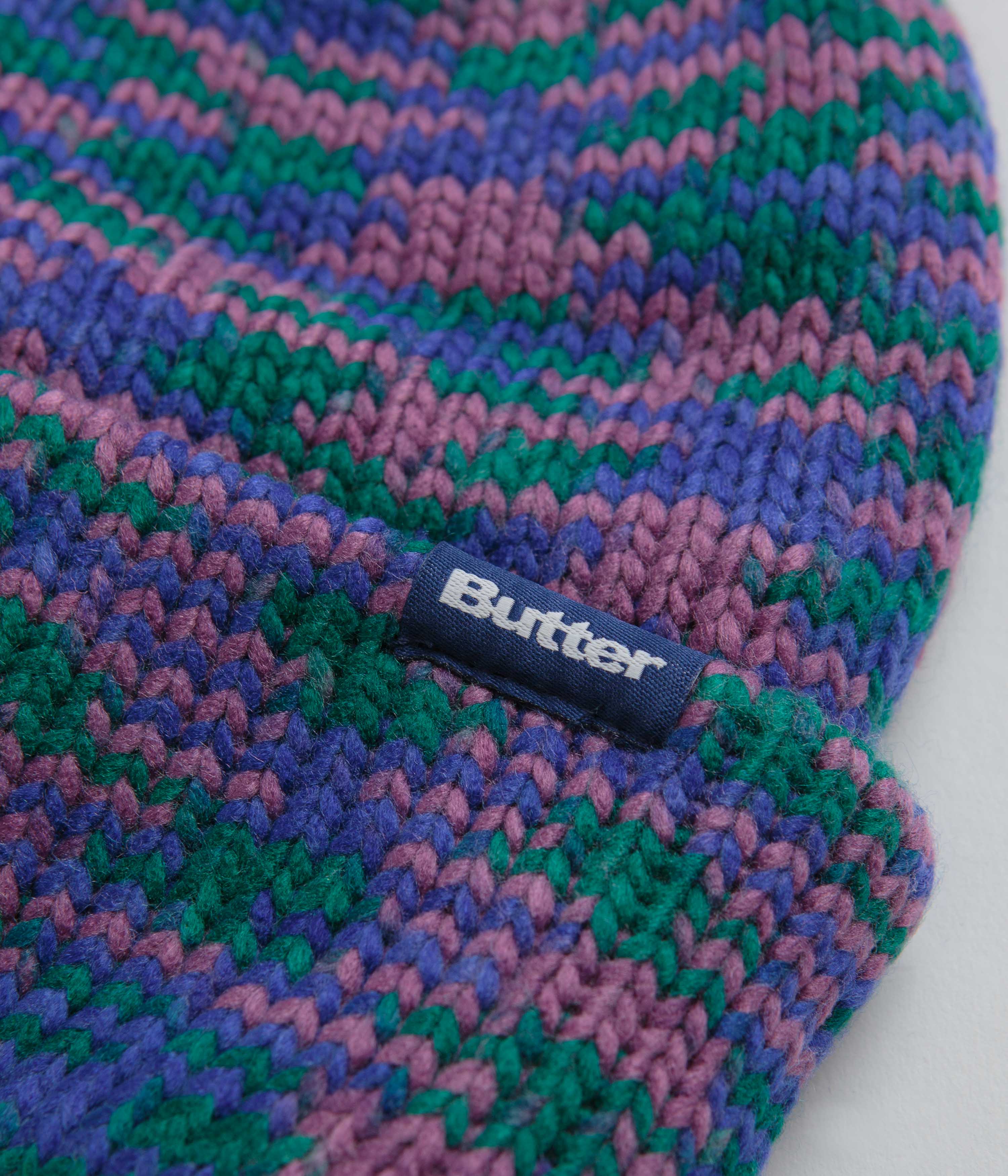 Butter Goods Bluff Speckle Beanie - Green - Image 2