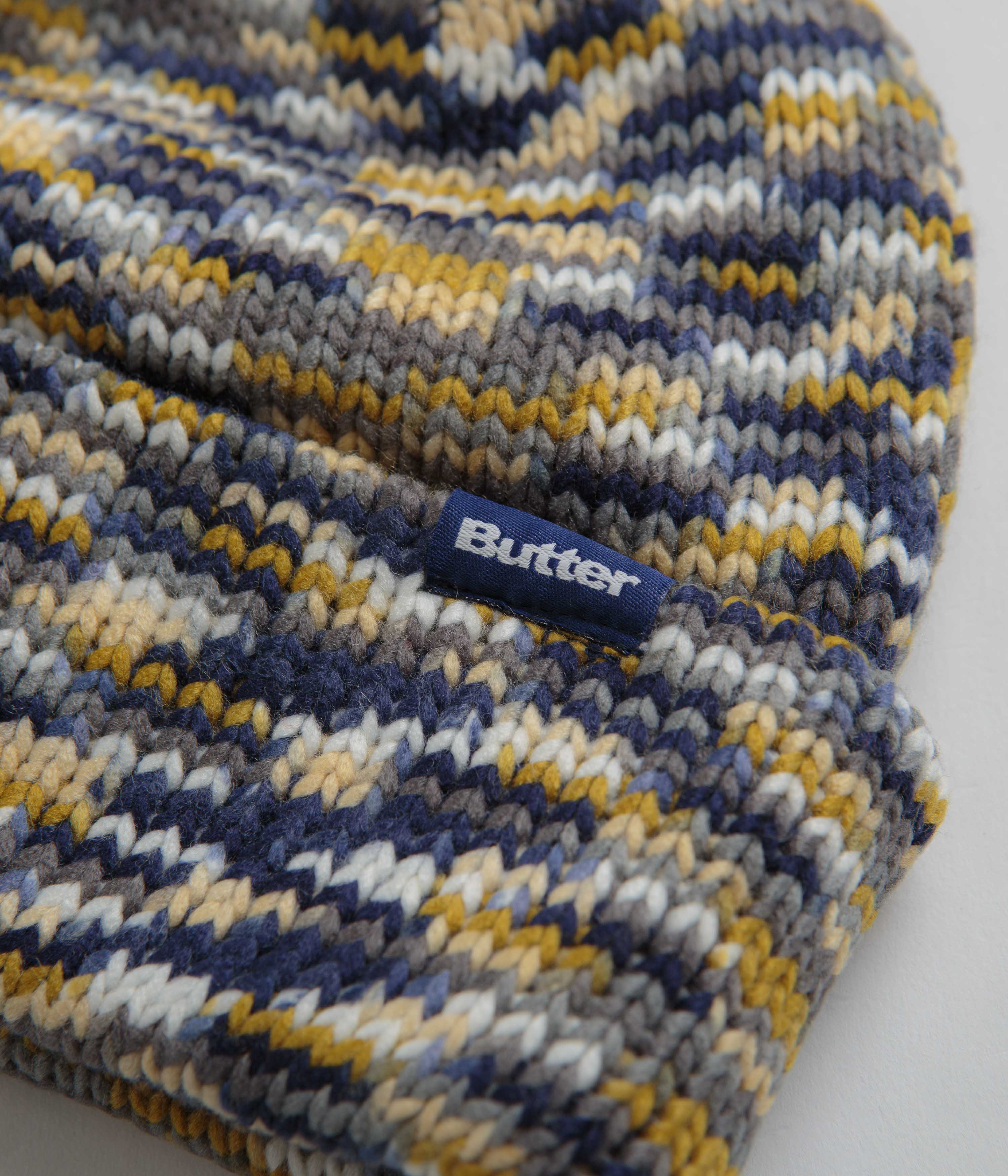 Butter Goods Bluff Speckle Beanie - Teal - Image 2