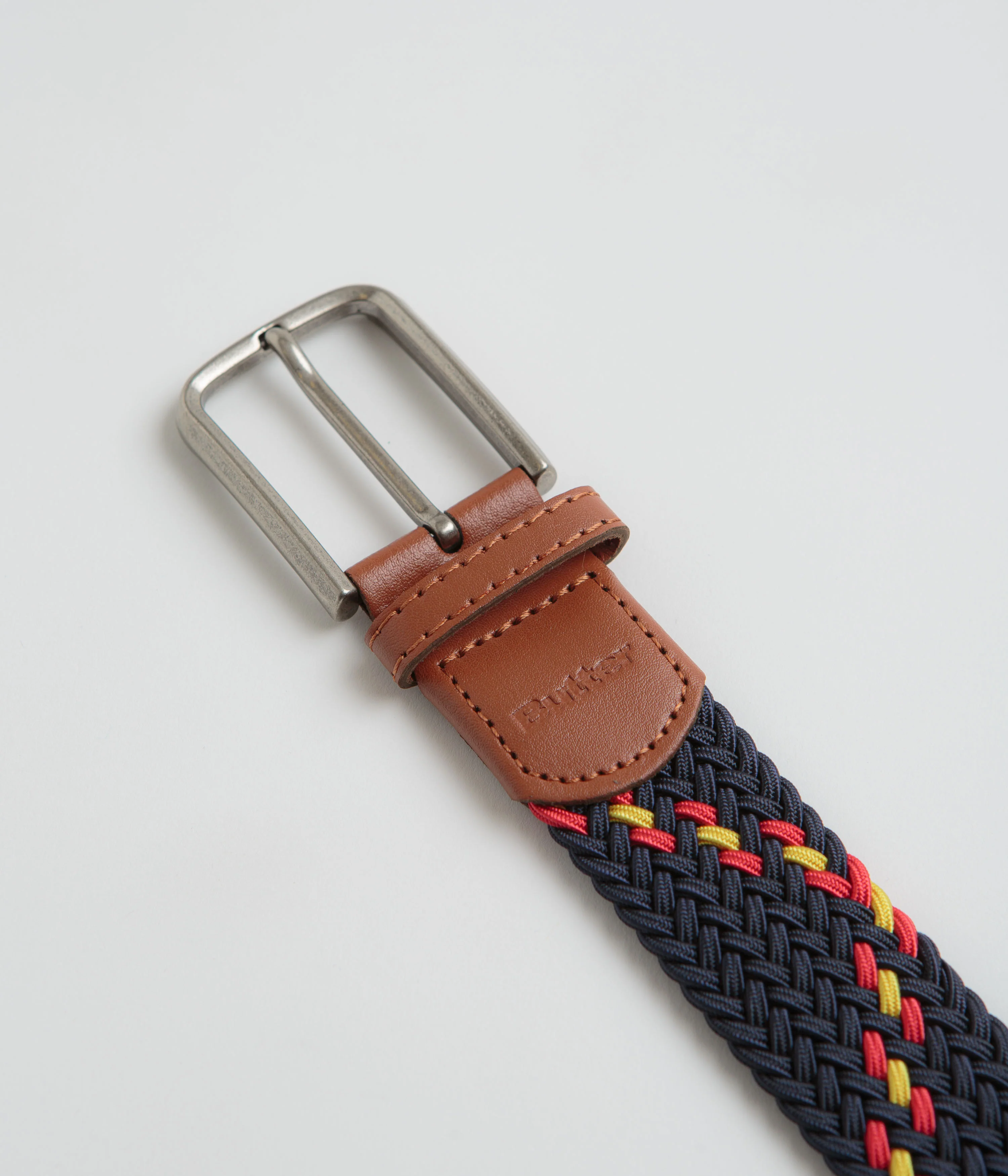 Butter Goods Braided Belt - Navy - Image 4