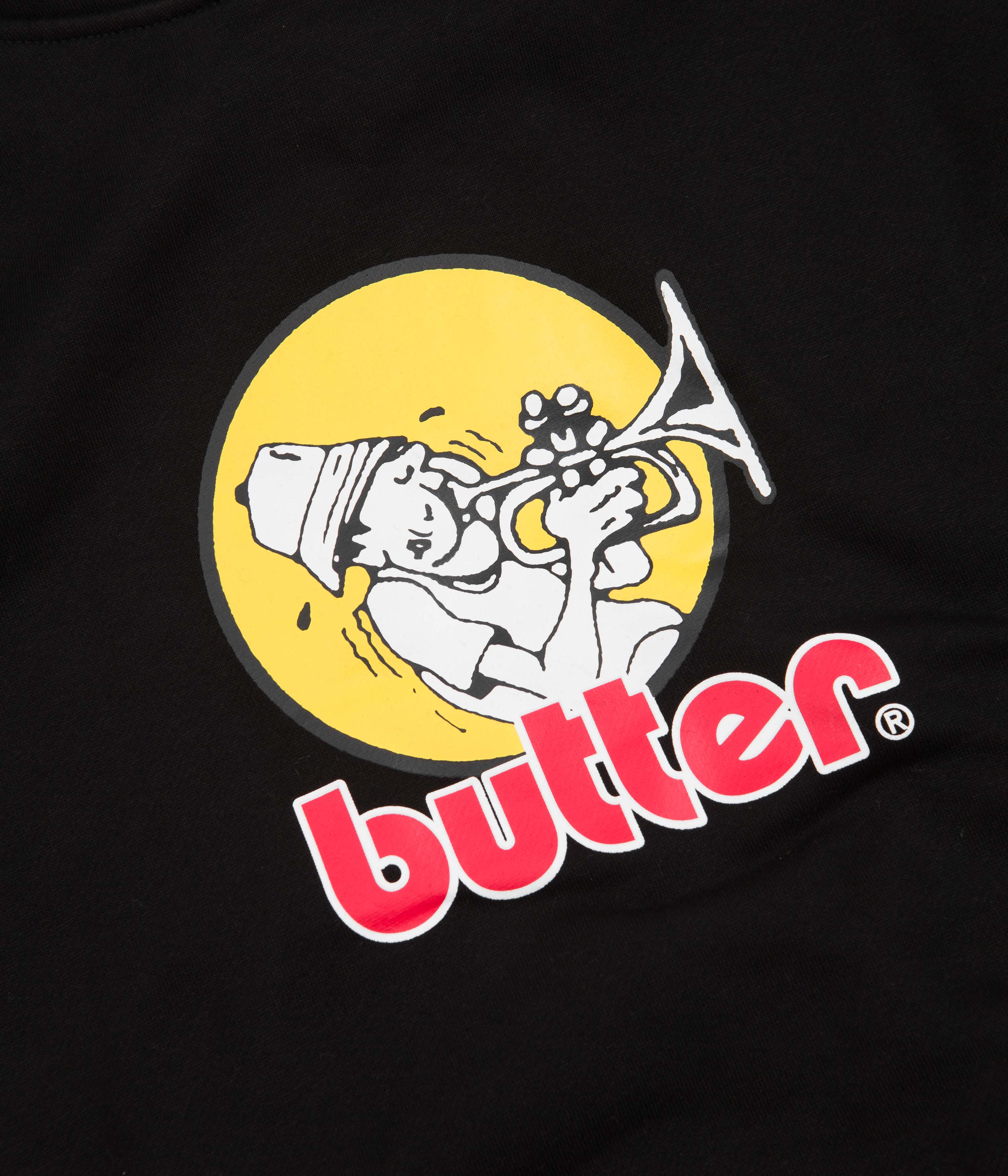 Butter Goods Brass Hoodie - Black - Image 3