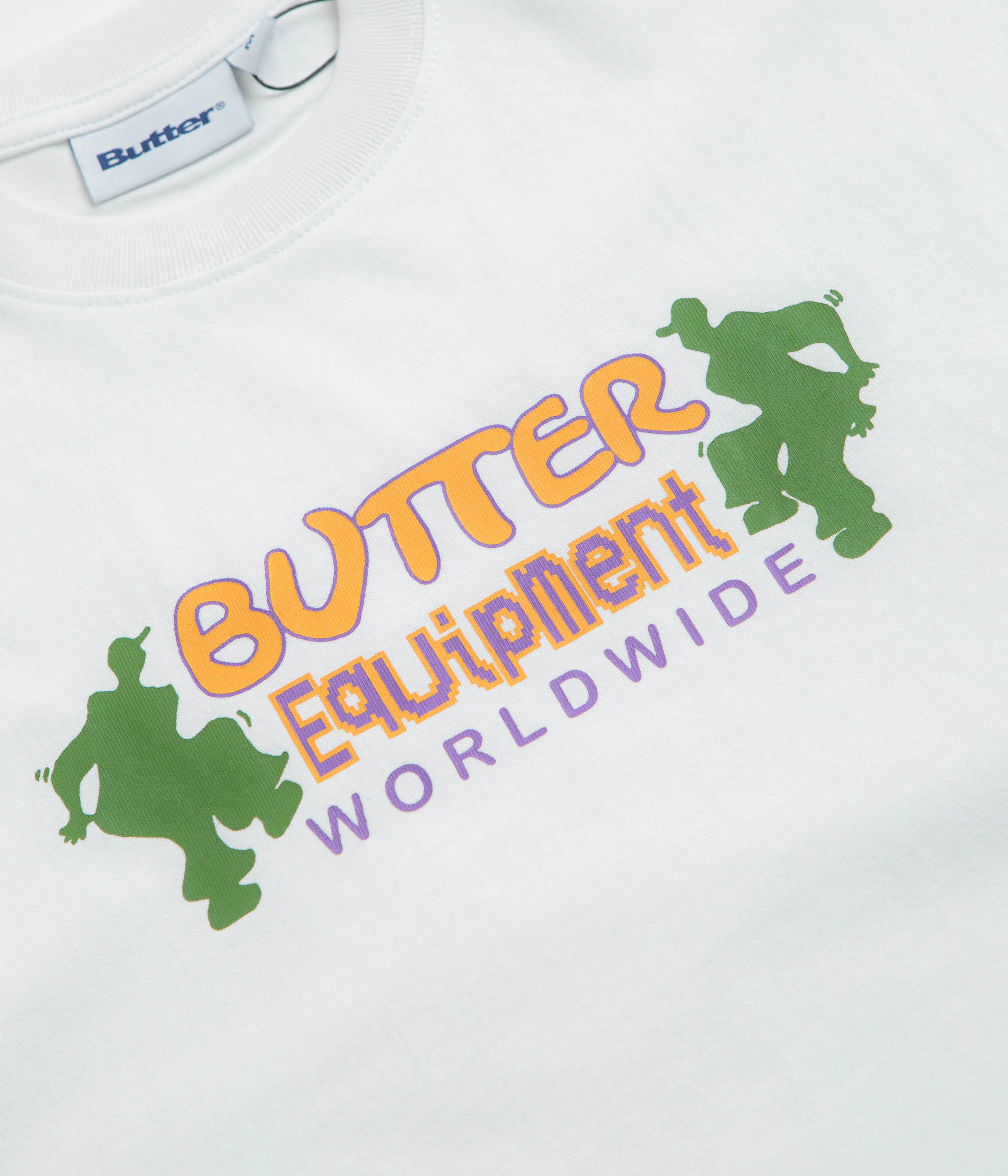 Butter Goods Breaker T-Shirt - White - Image 3