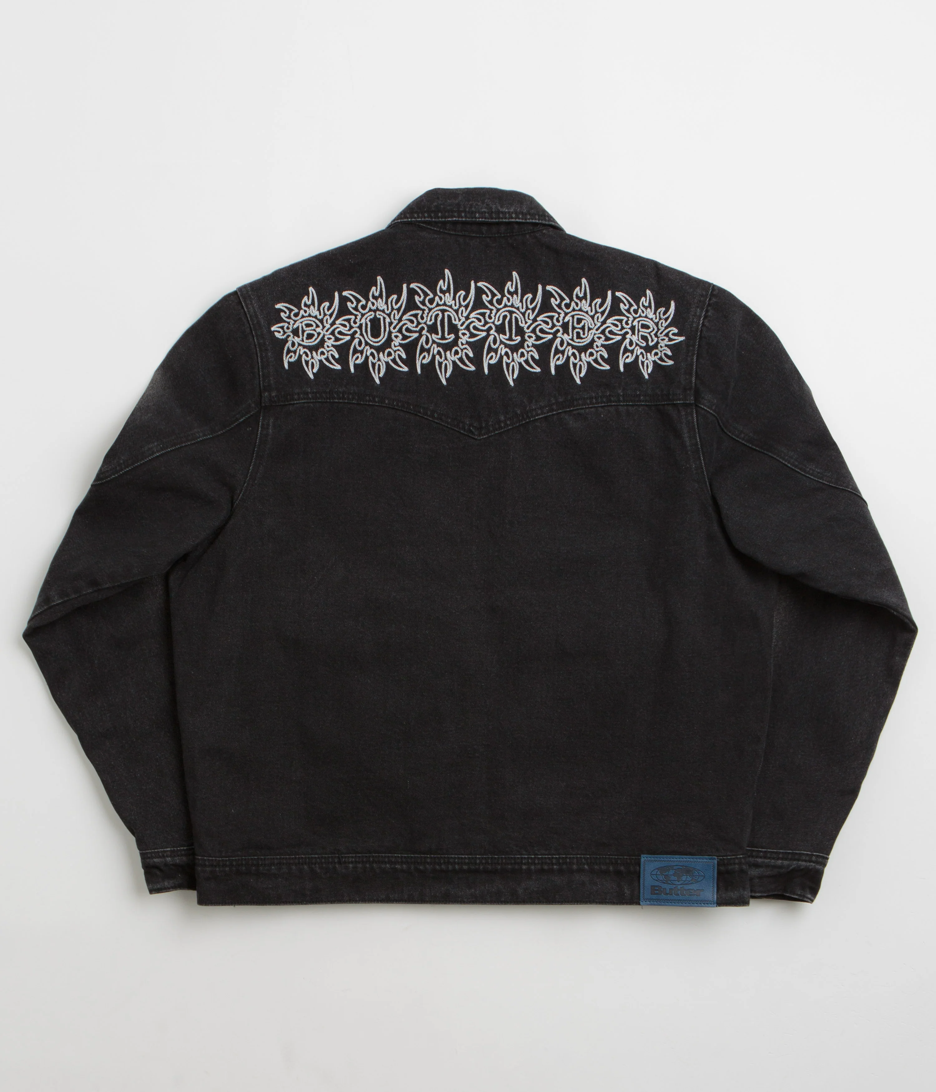 Butter Goods Bronco Denim Jacket - Black - Image 2