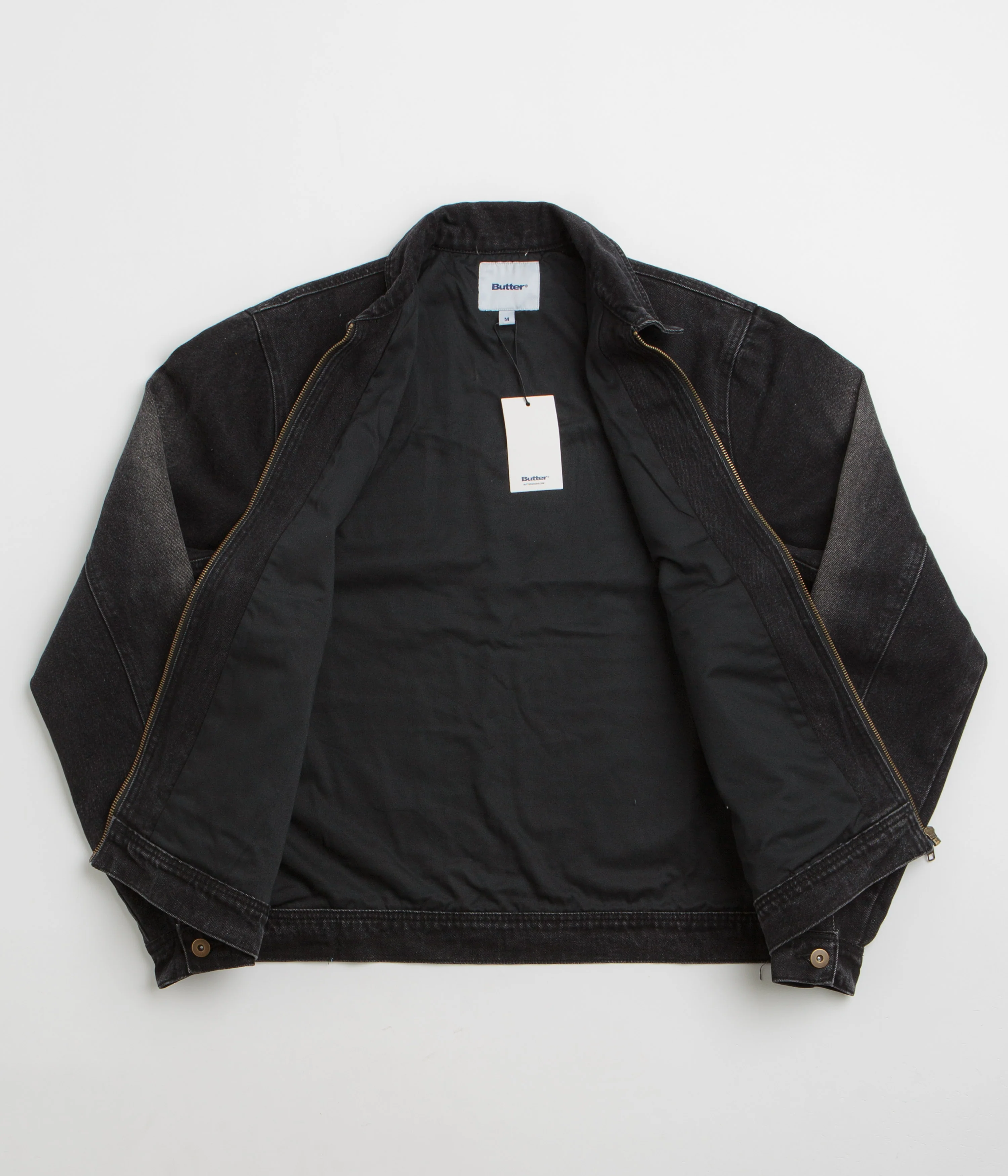 Butter Goods Bronco Denim Jacket - Black - Image 3