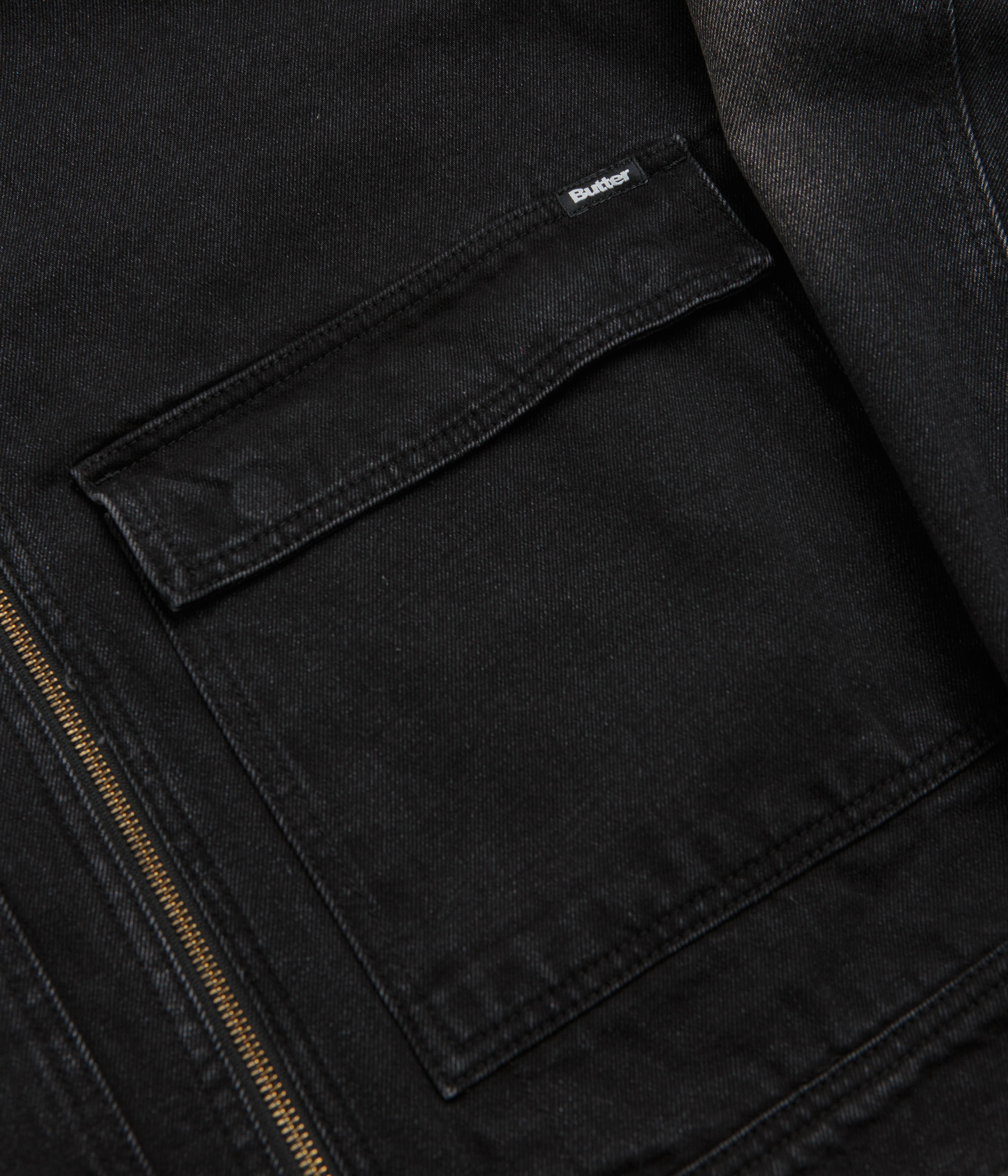 Butter Goods Bronco Denim Jacket - Black - Image 5