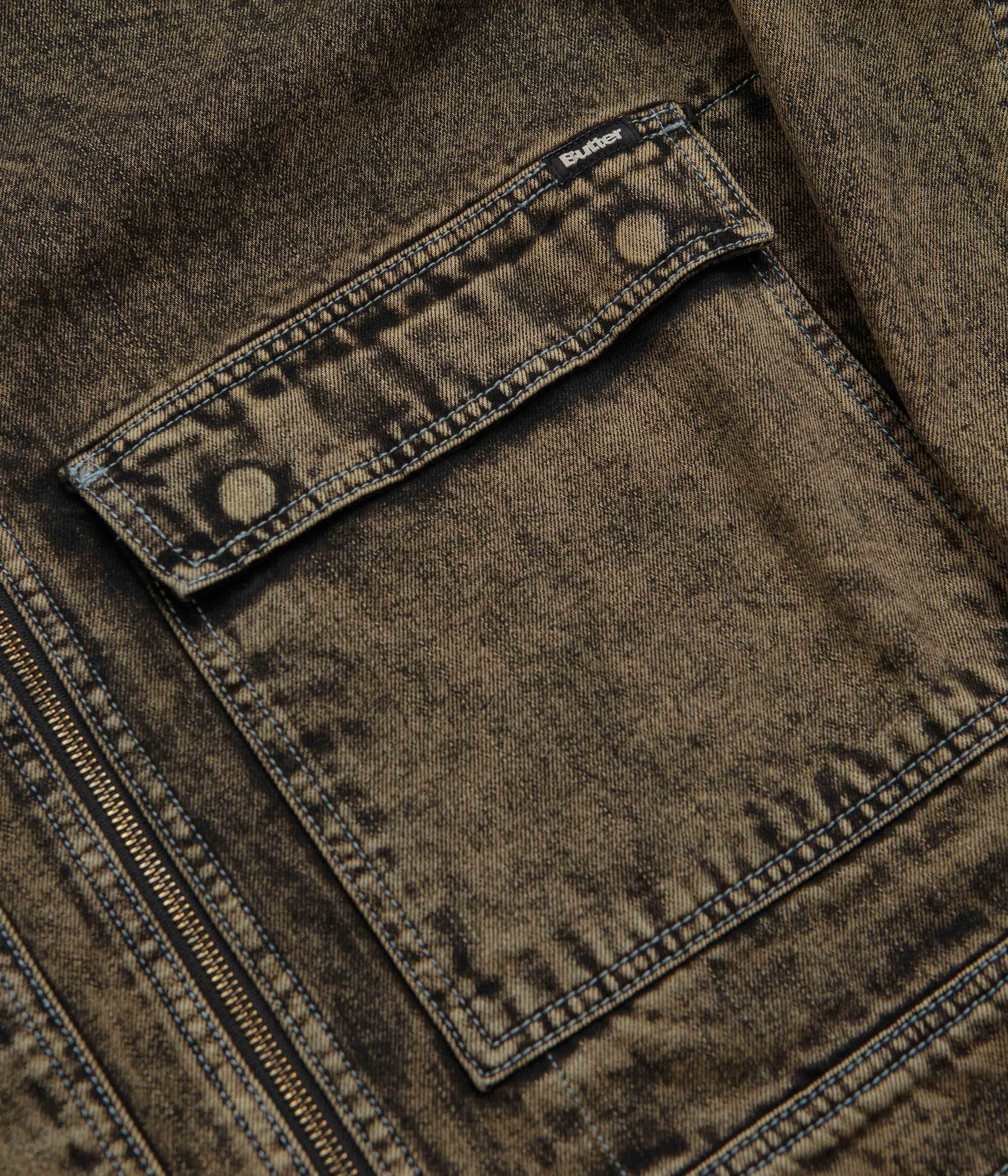 Butter Goods Bronco Denim Jacket - Tinted Brown - Image 5