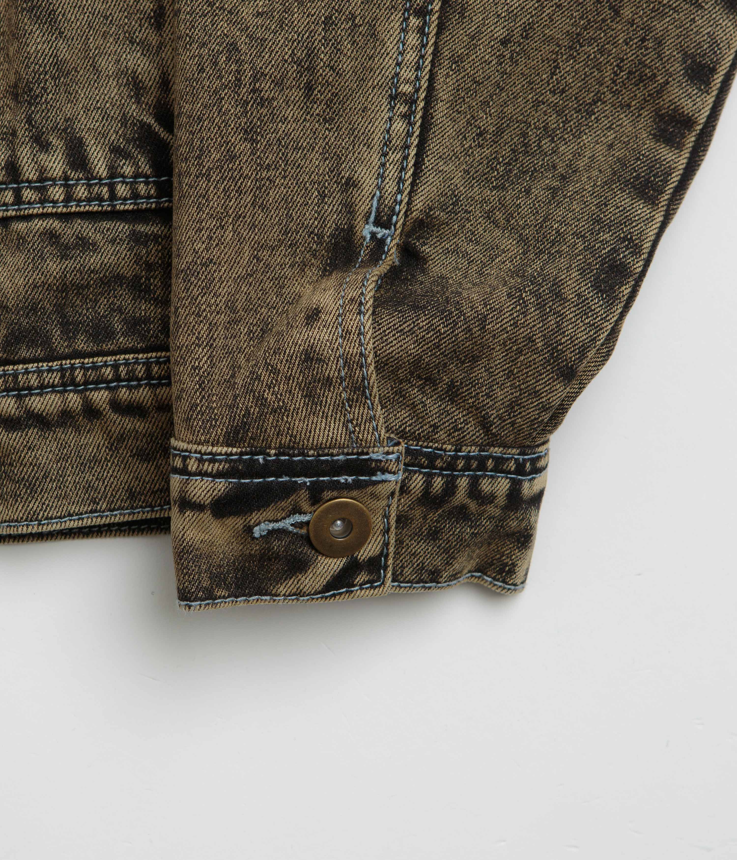 Butter Goods Bronco Denim Jacket - Tinted Brown - Image 8