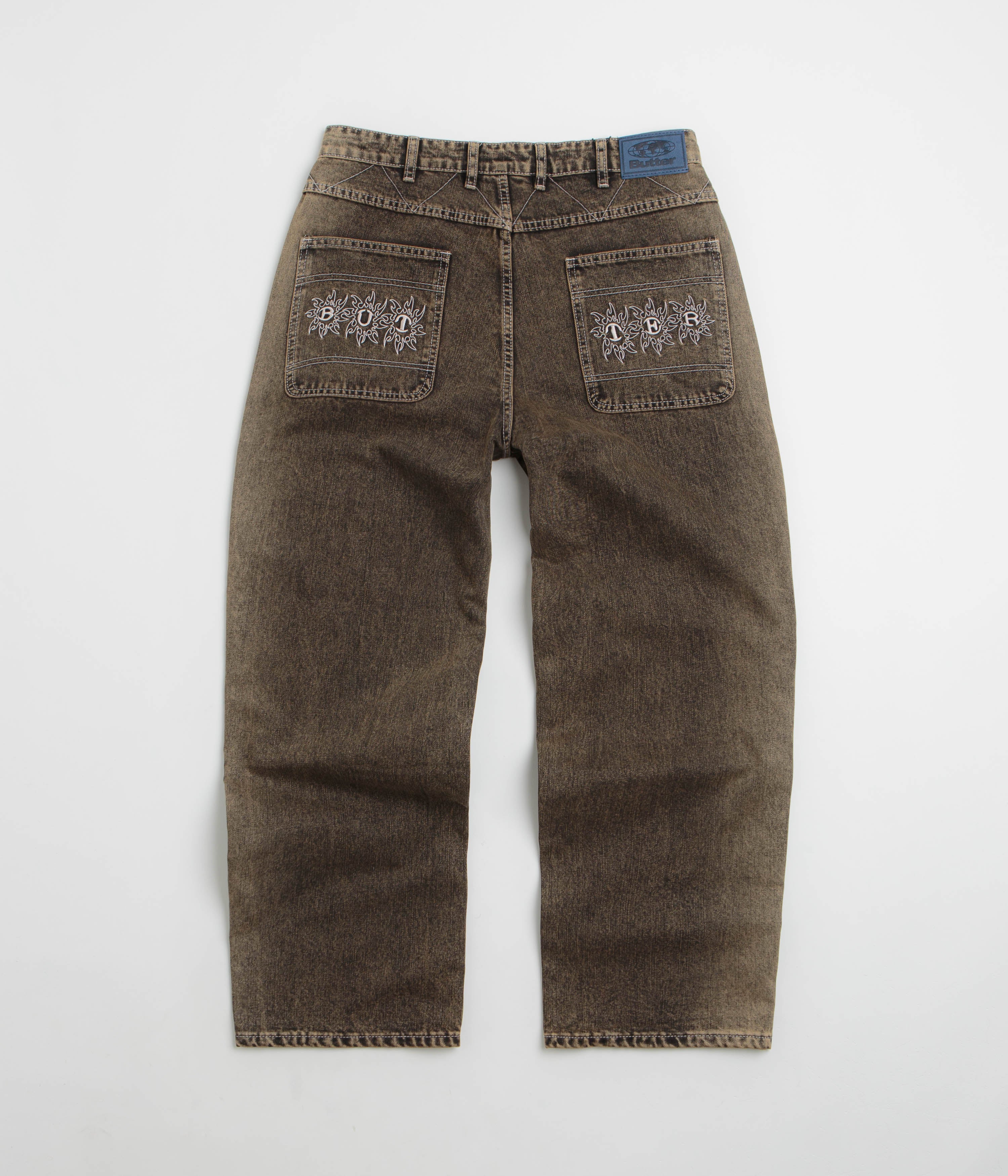 Butter Goods Bronco Jeans - Brown Tint - Image 3