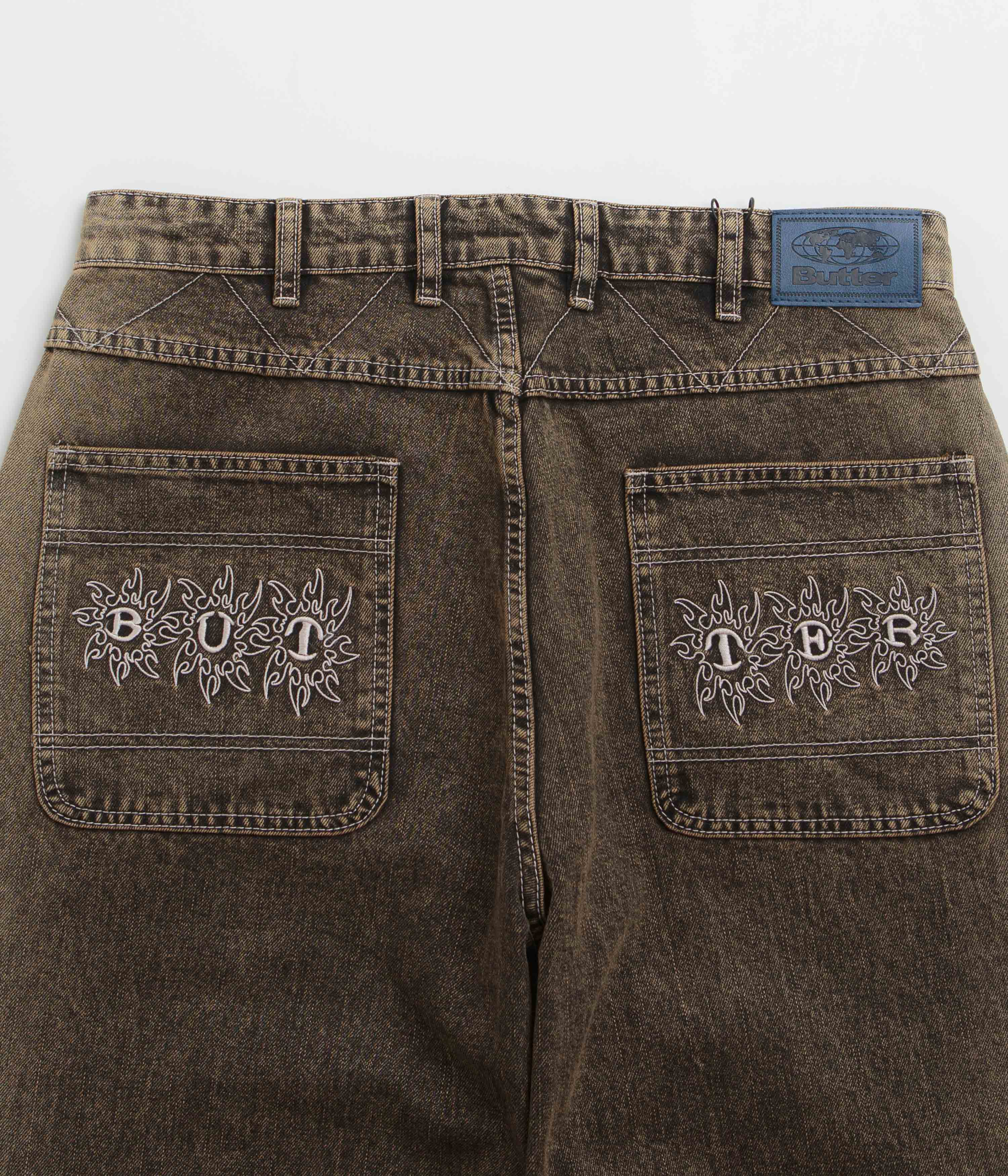 Butter Goods Bronco Jeans - Brown Tint - Image 6