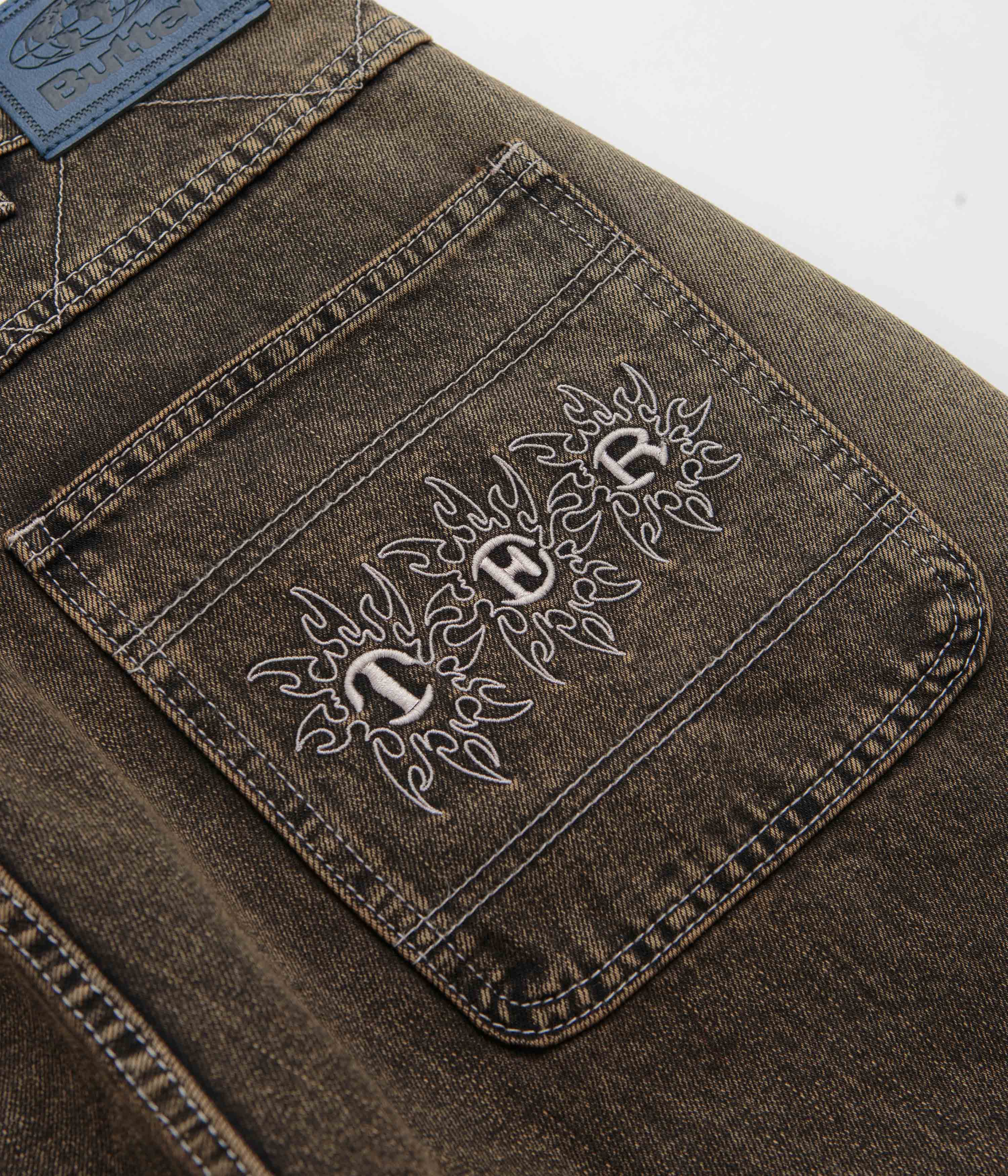 Butter Goods Bronco Jeans - Brown Tint - Image 8