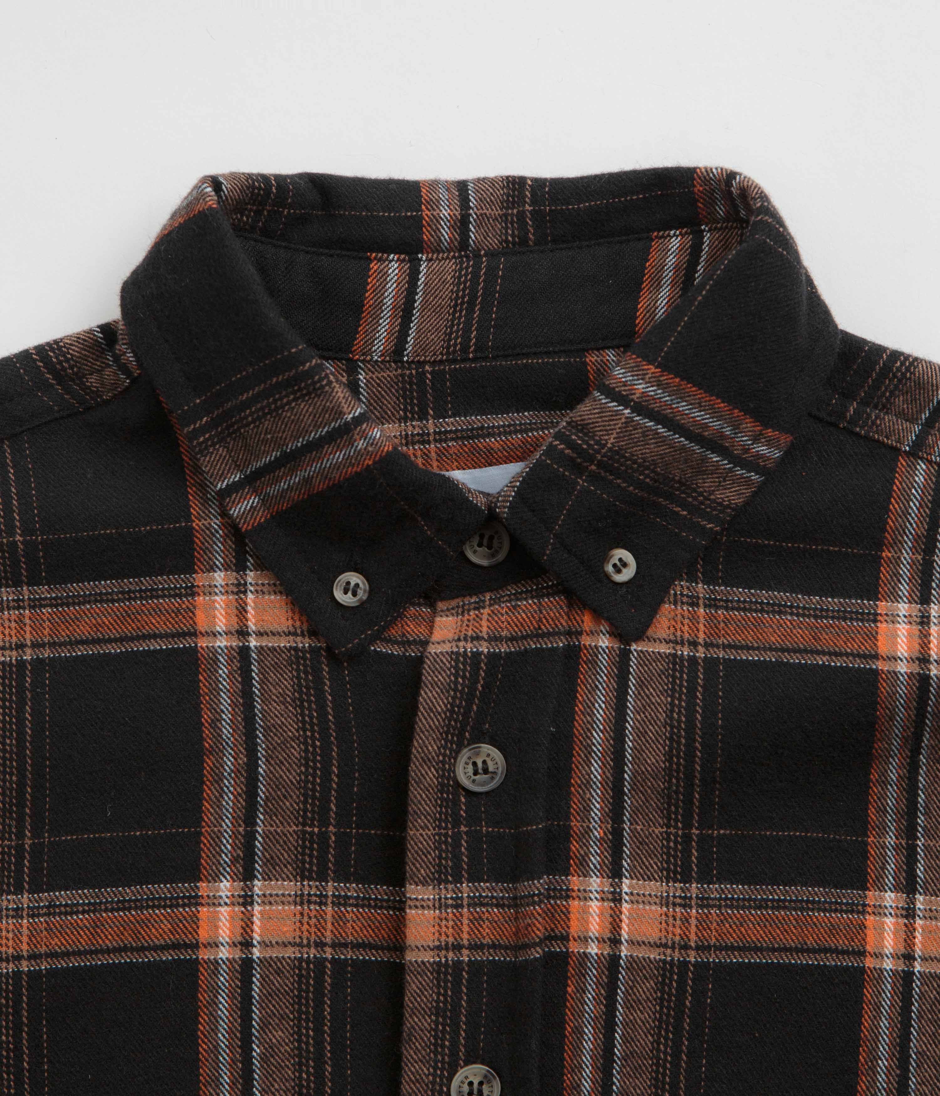 Butter Goods Bugs Flannel Shirt - Black - Image 4