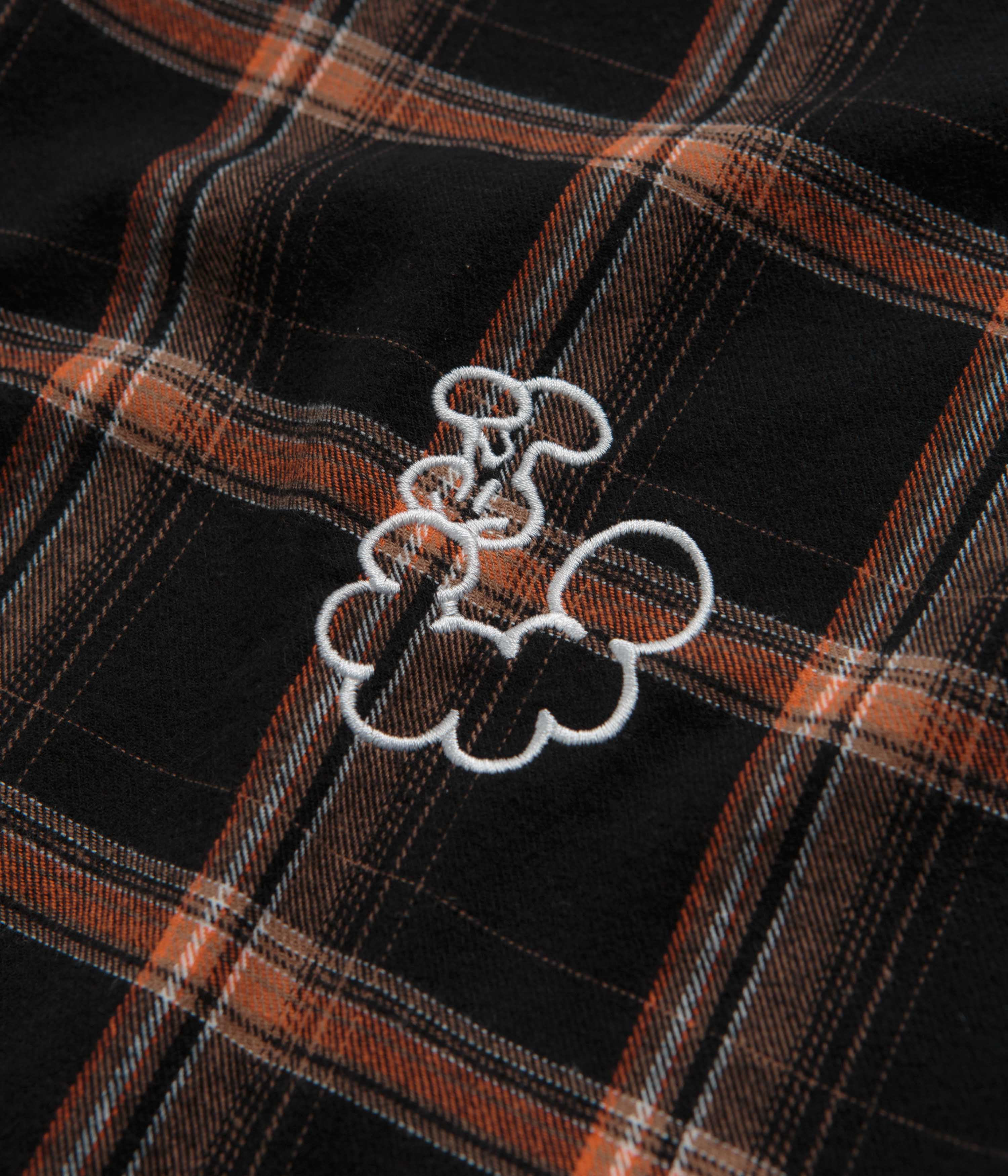 Butter Goods Bugs Flannel Shirt - Black - Image 5