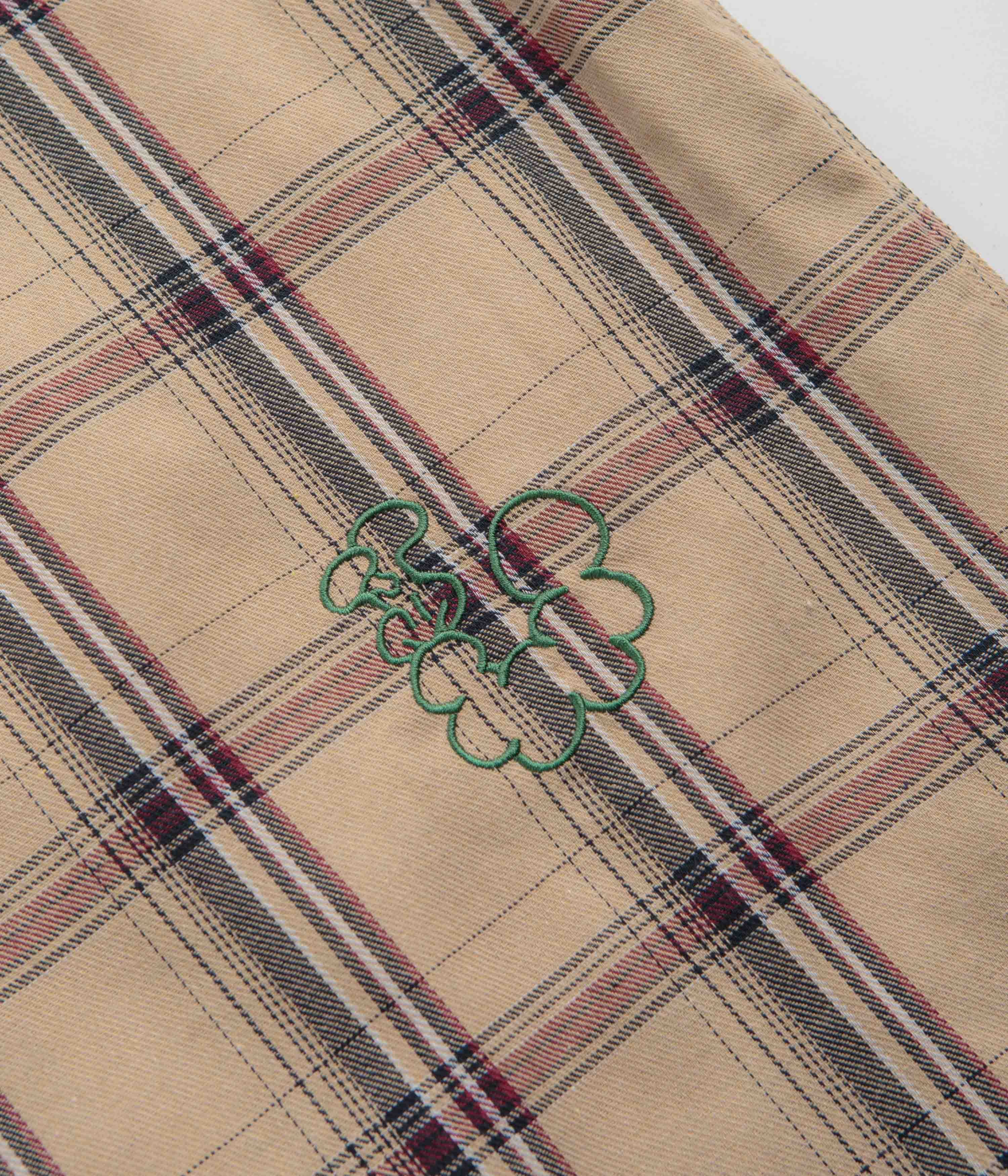 Butter Goods Bugs Flannel Shirt - Tan - Image 6