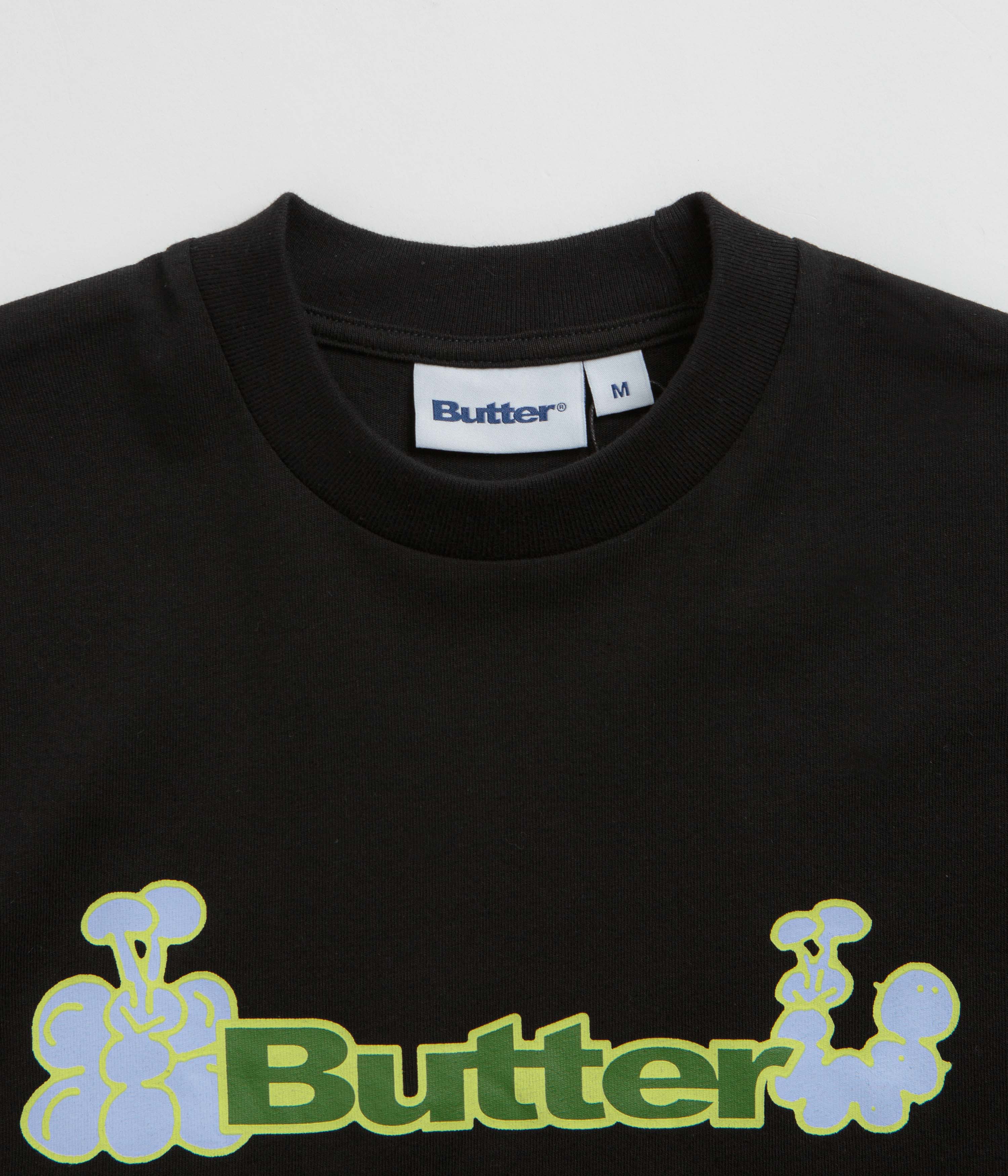 Butter Goods Bugs Logo T-Shirt - Black - Image 3