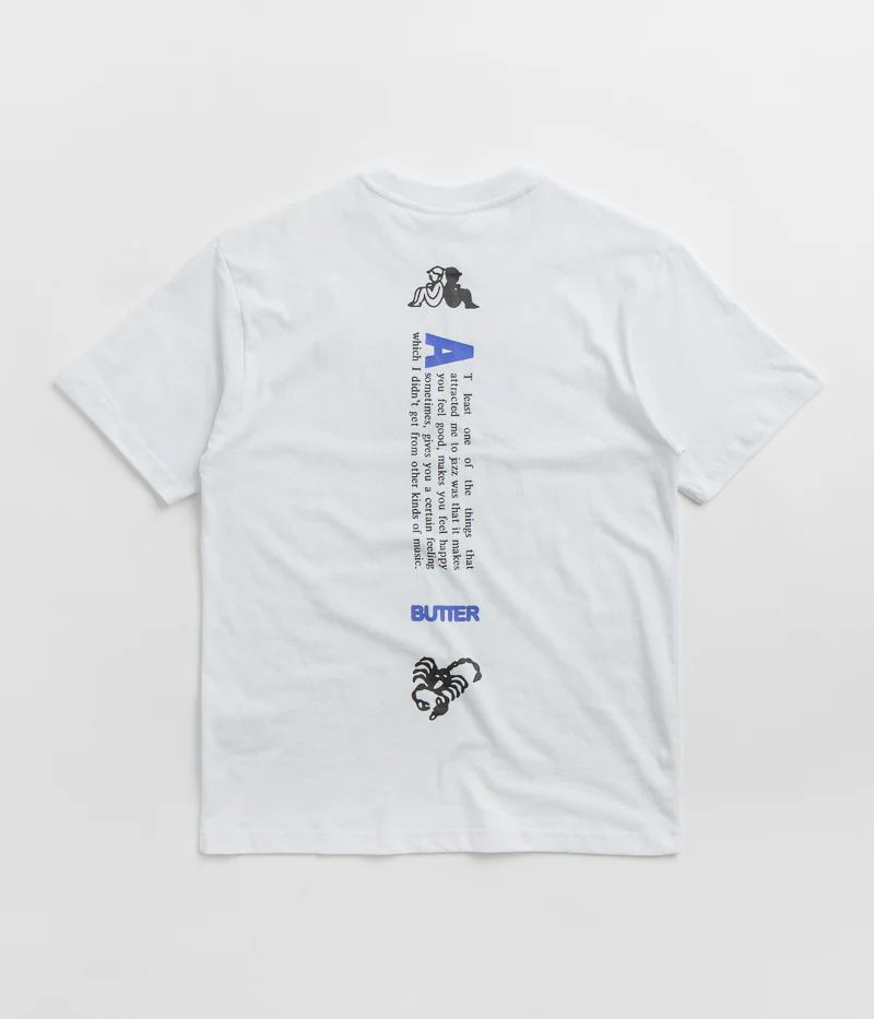 Butter Goods Certain Feeling T-Shirt - White - Image 2