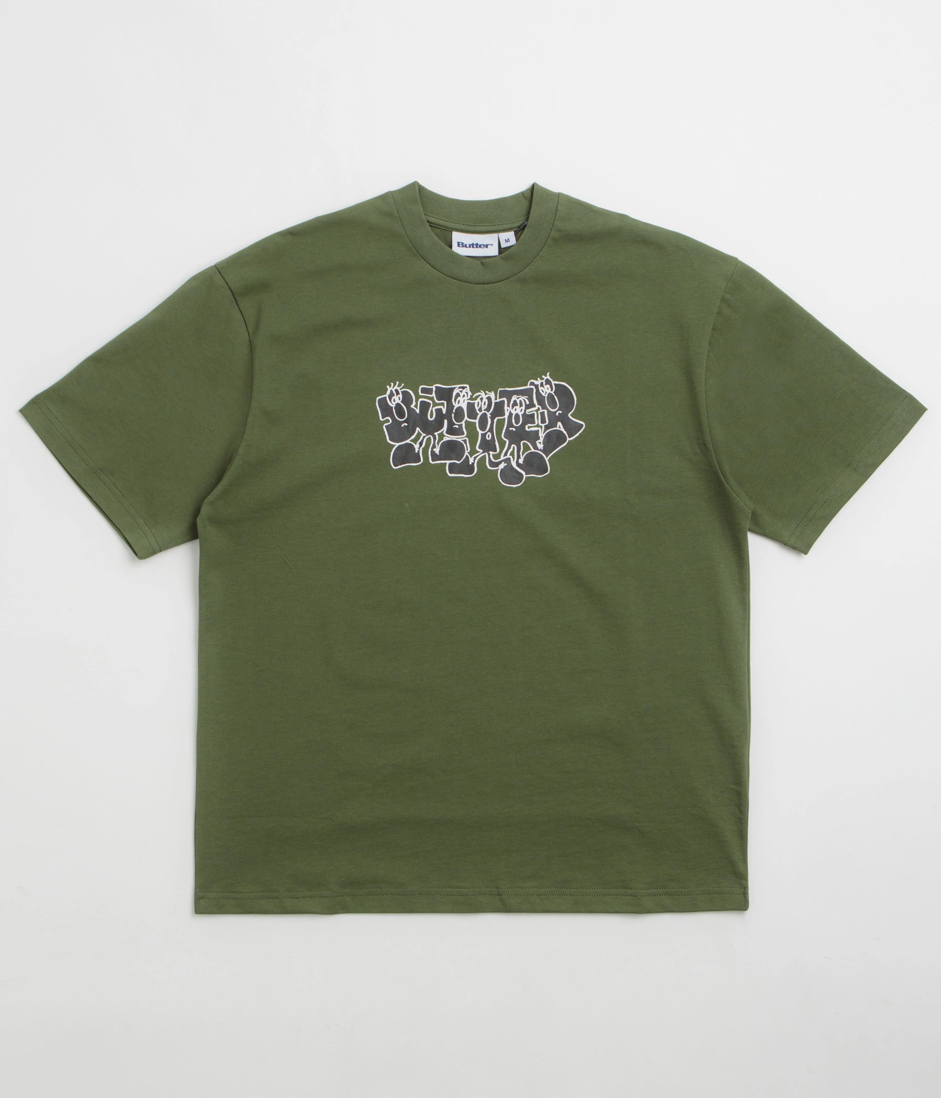 Butter Goods Character T-Shirt - Army