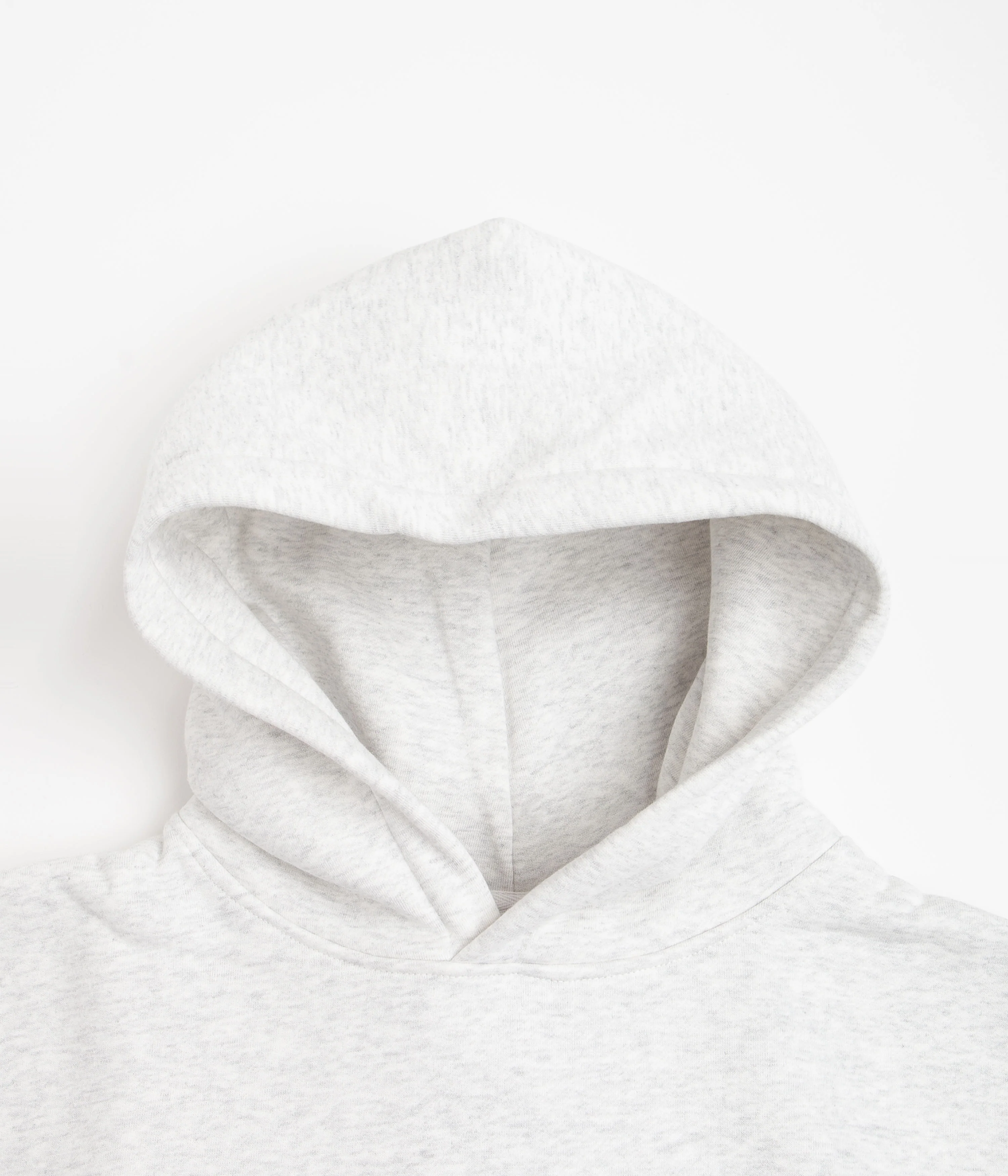 Butter Goods Chenille Logo Hoodie - Ash Grey - Image 3