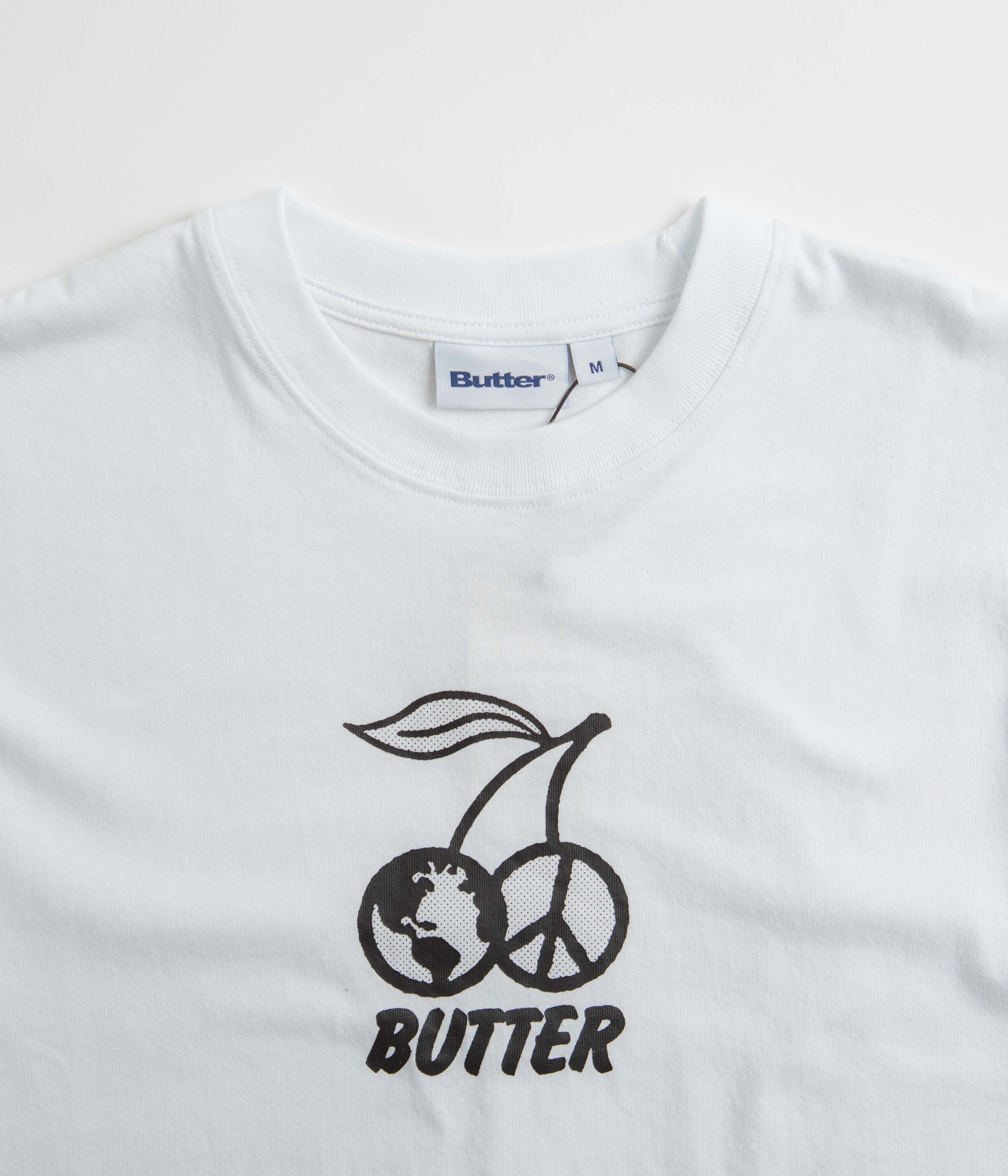 Butter Goods Cherry T-Shirt - White - Image 2