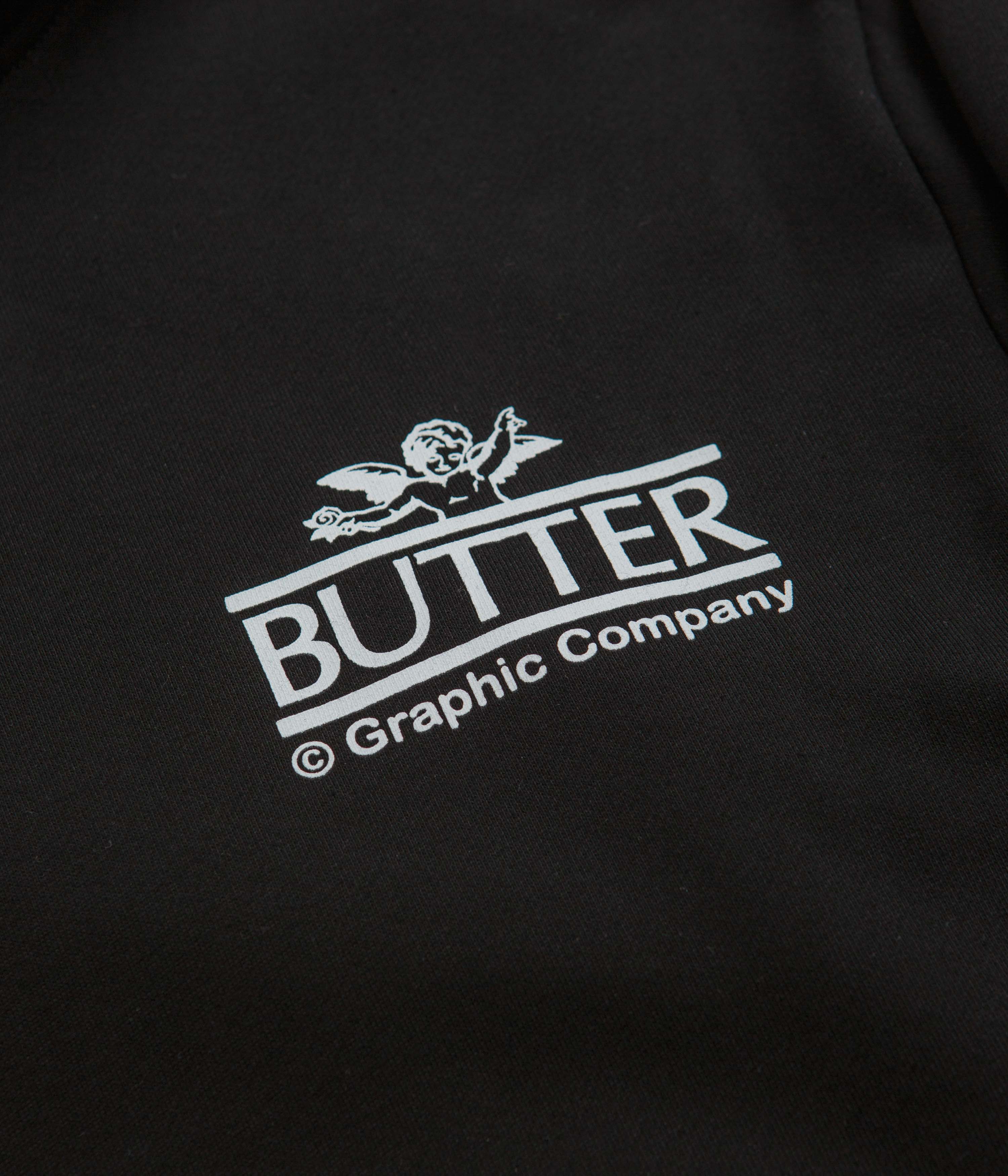 Butter Goods Cherub Hoodie - Black - Image 4