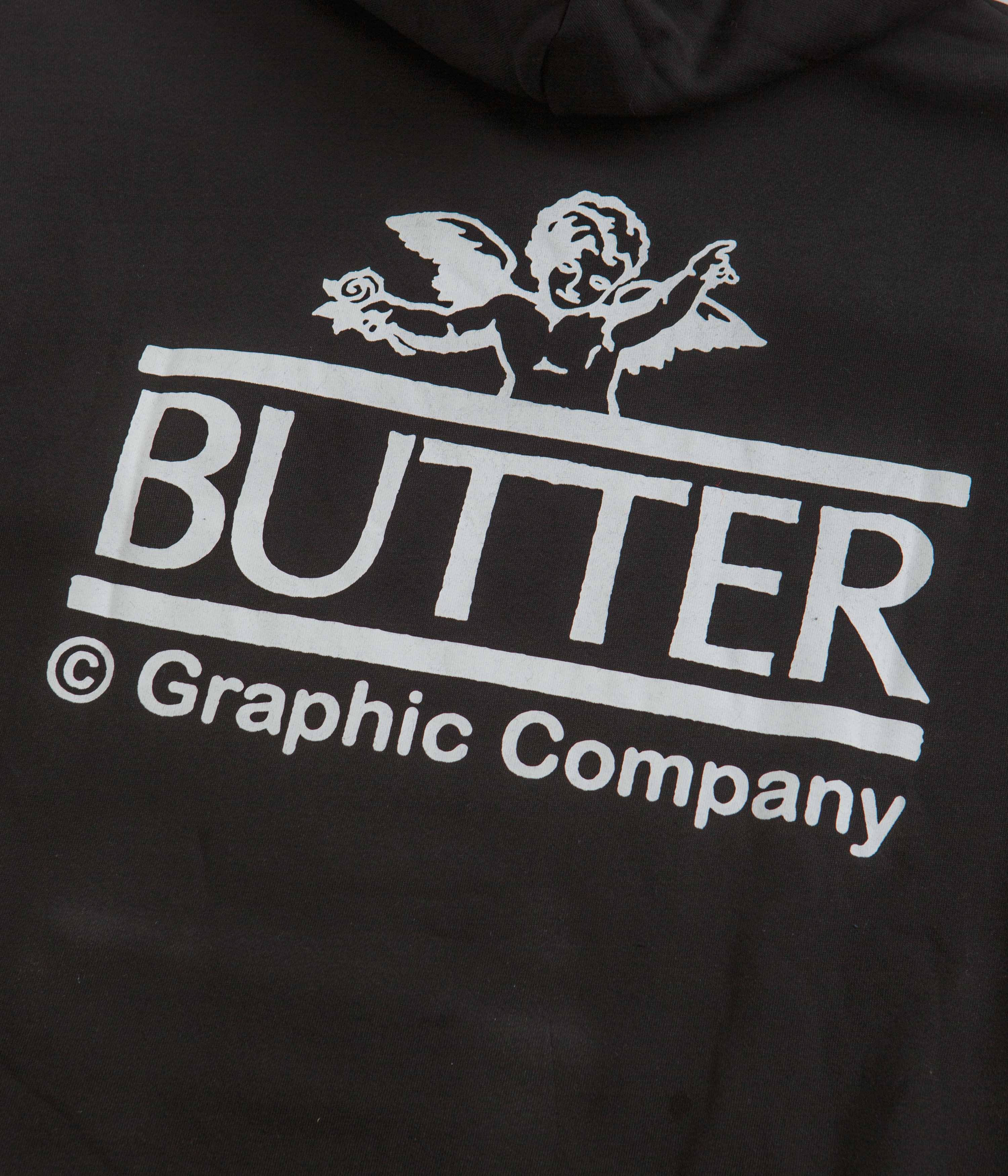 Butter Goods Cherub Hoodie - Black - Image 5