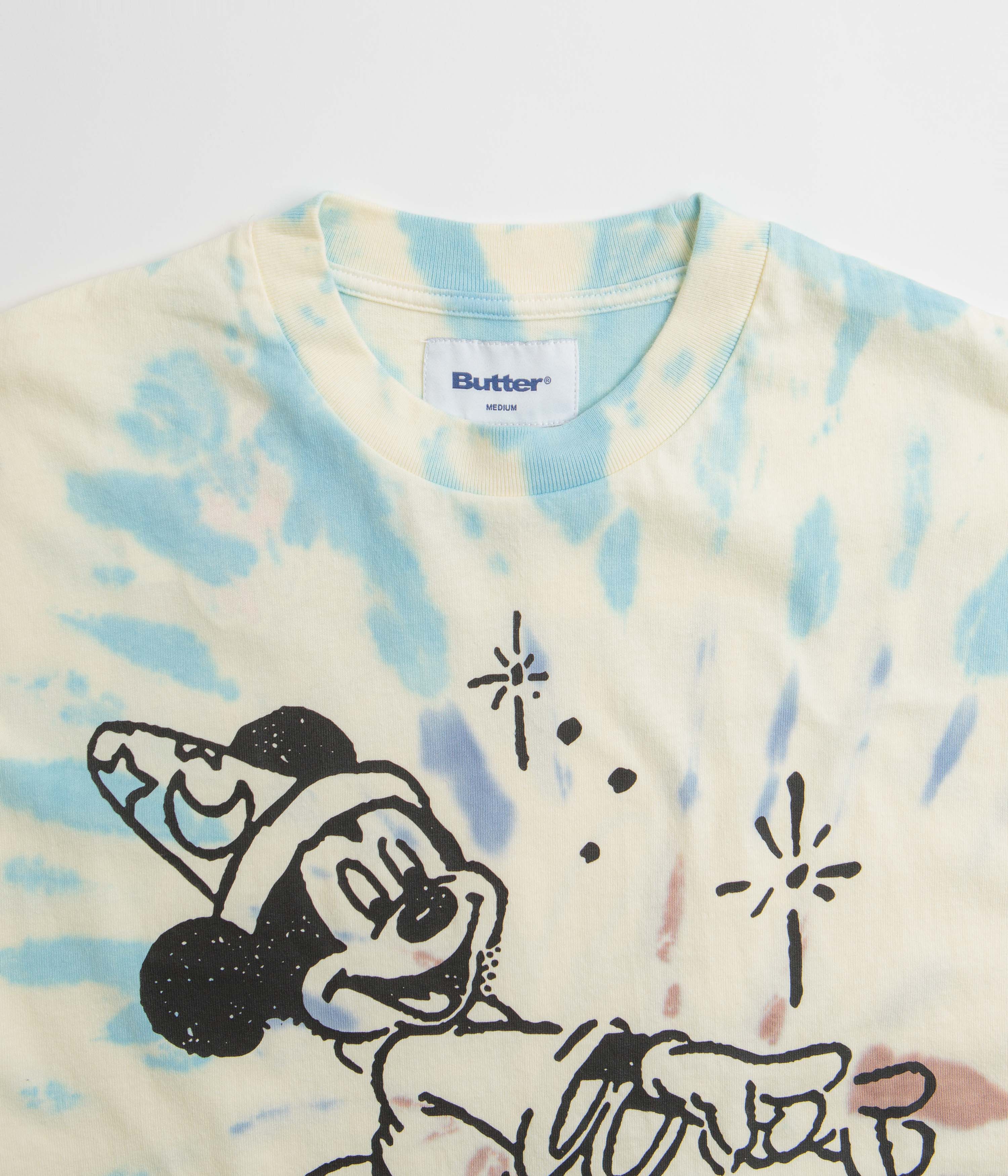 Butter Goods Cinema T-Shirt - Tie Dye - Image 3