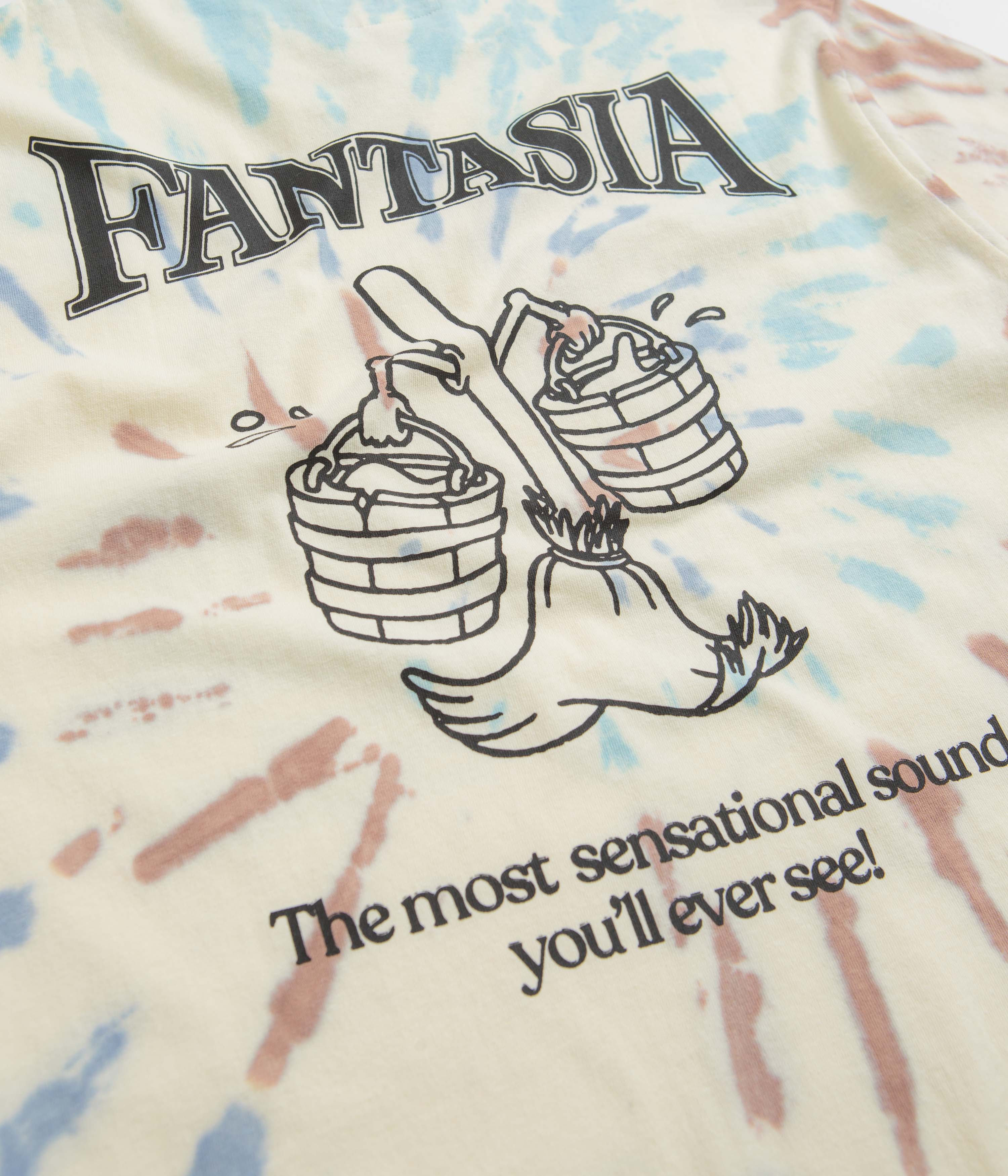 Butter Goods Cinema T-Shirt - Tie Dye - Image 5