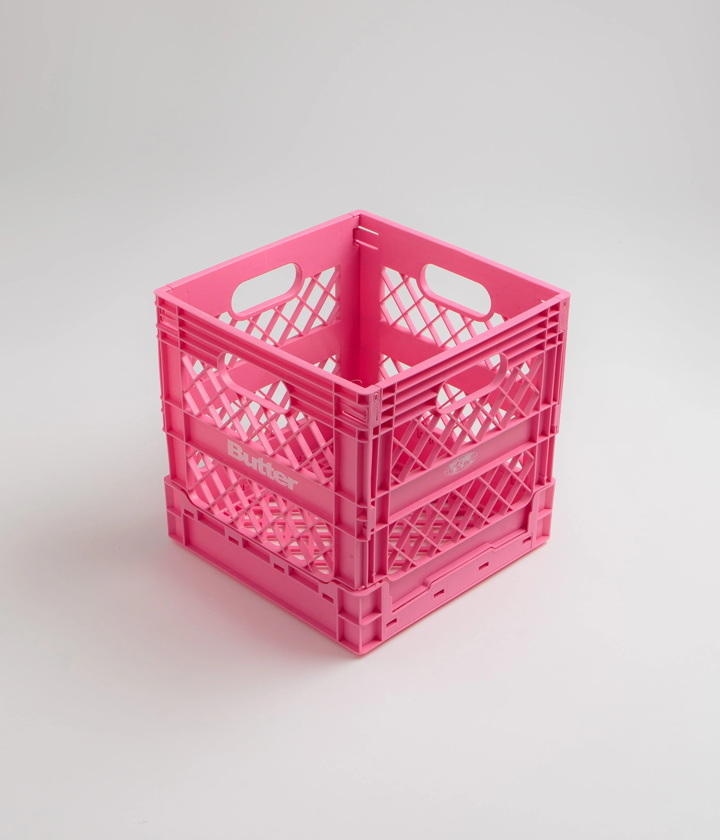 Butter Goods Collapsible Record Crate - Pink - Image 2