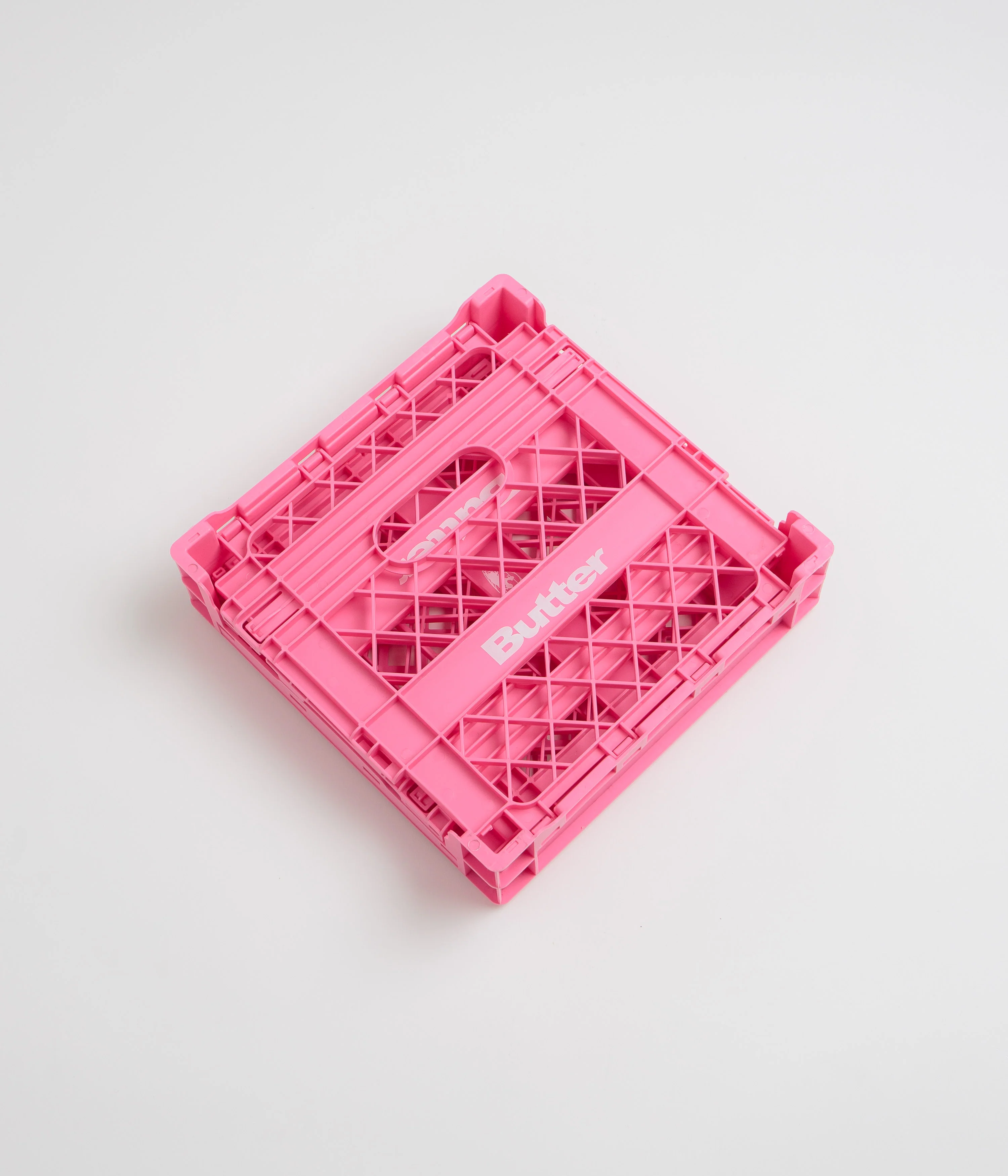 Butter Goods Collapsible Record Crate - Pink - Image 3