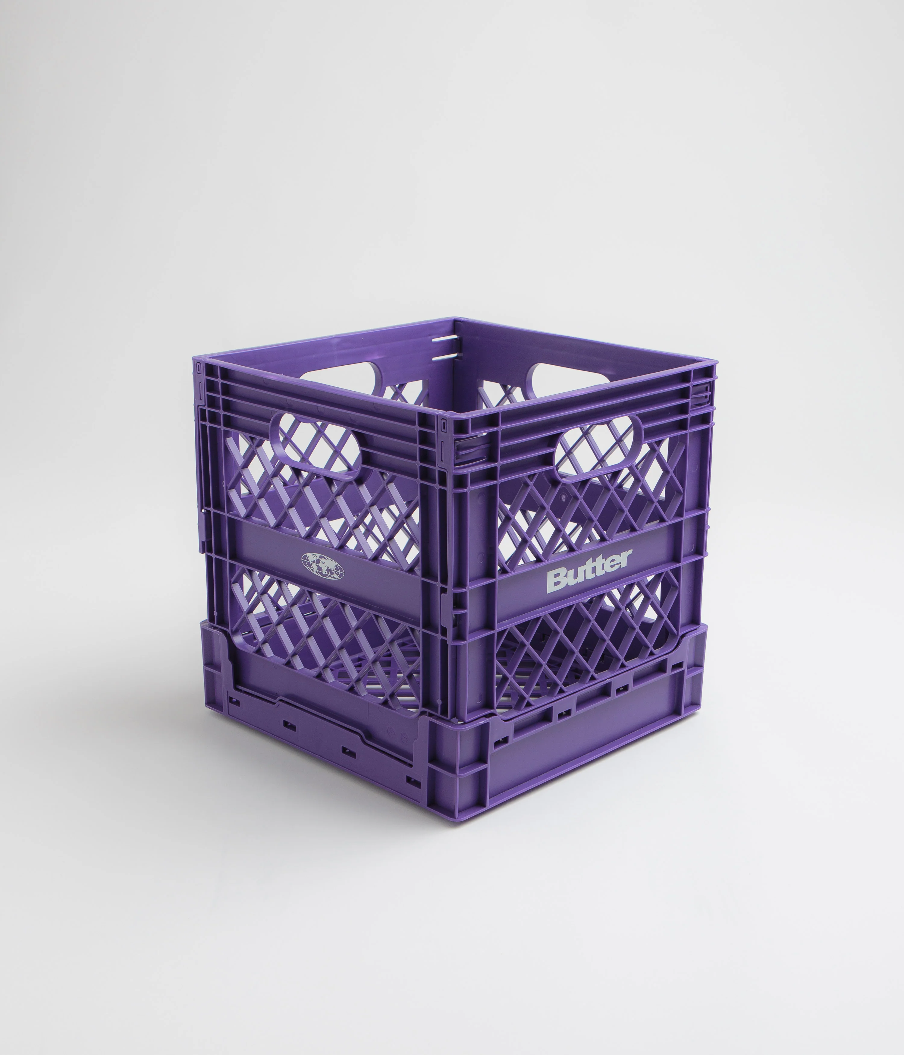 Butter Goods Collapsible Record Crate - Purple - Image 2