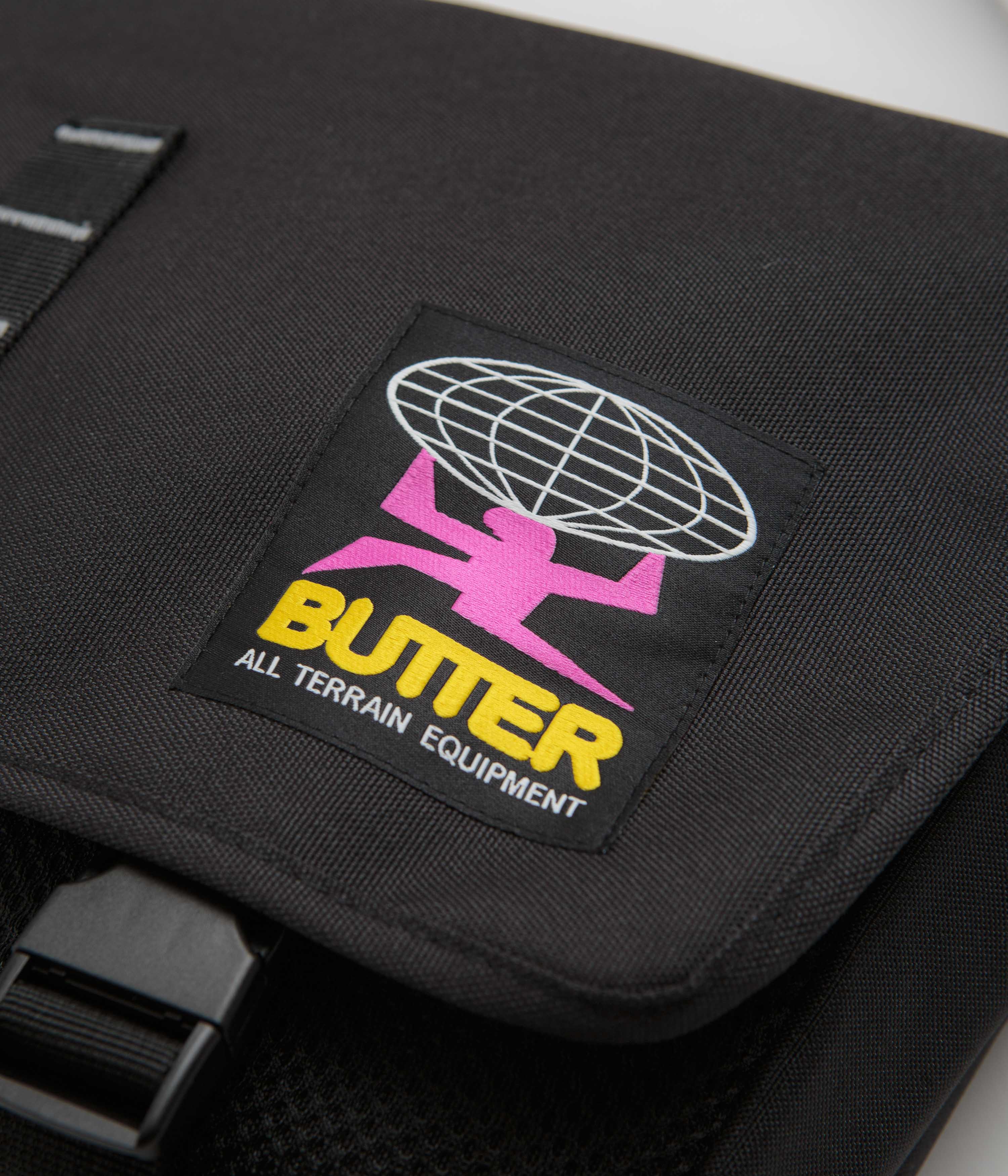 Butter Goods Commute Side Bag - Black / Black - Image 2