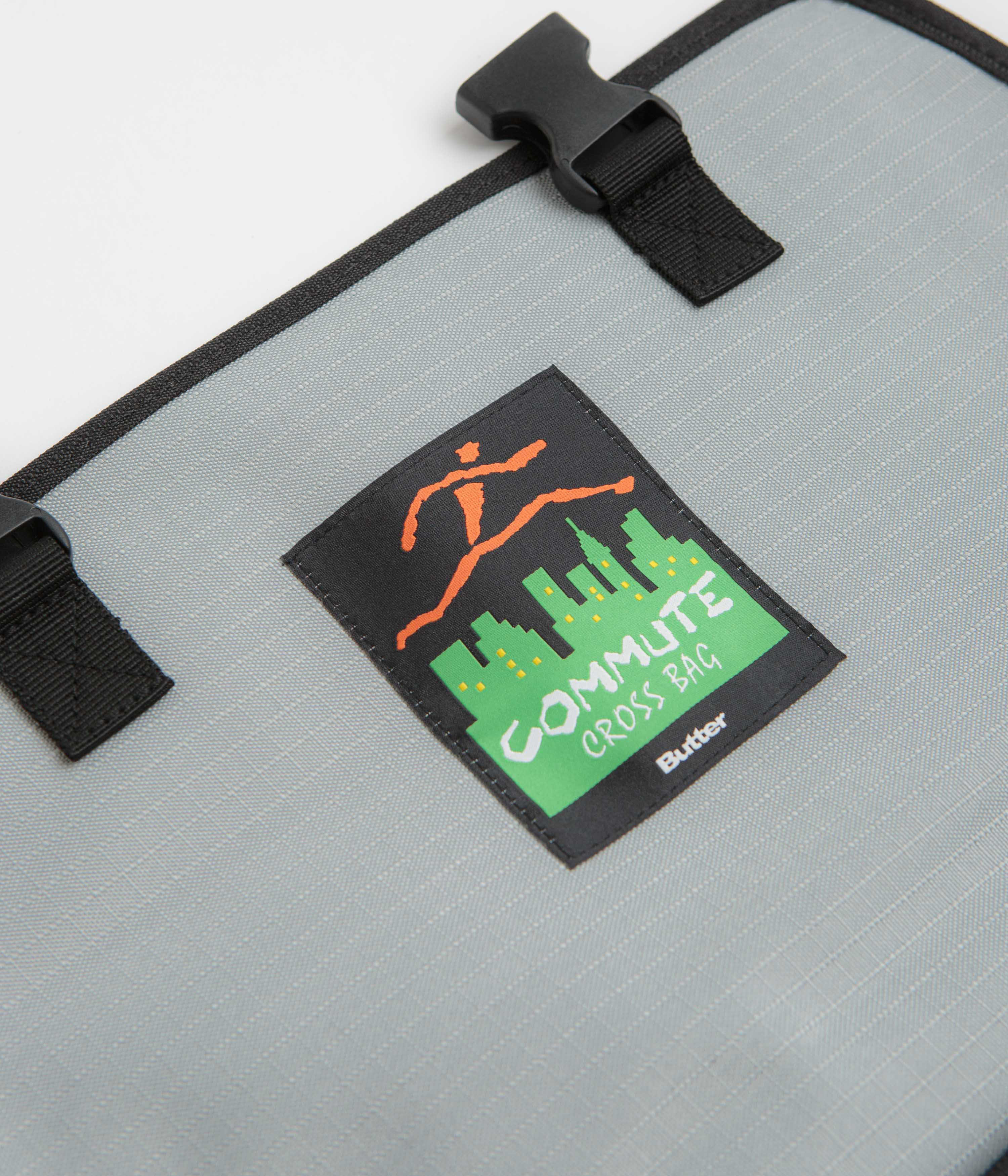 Butter Goods Commute Side Bag - Black Ripstop - Image 4