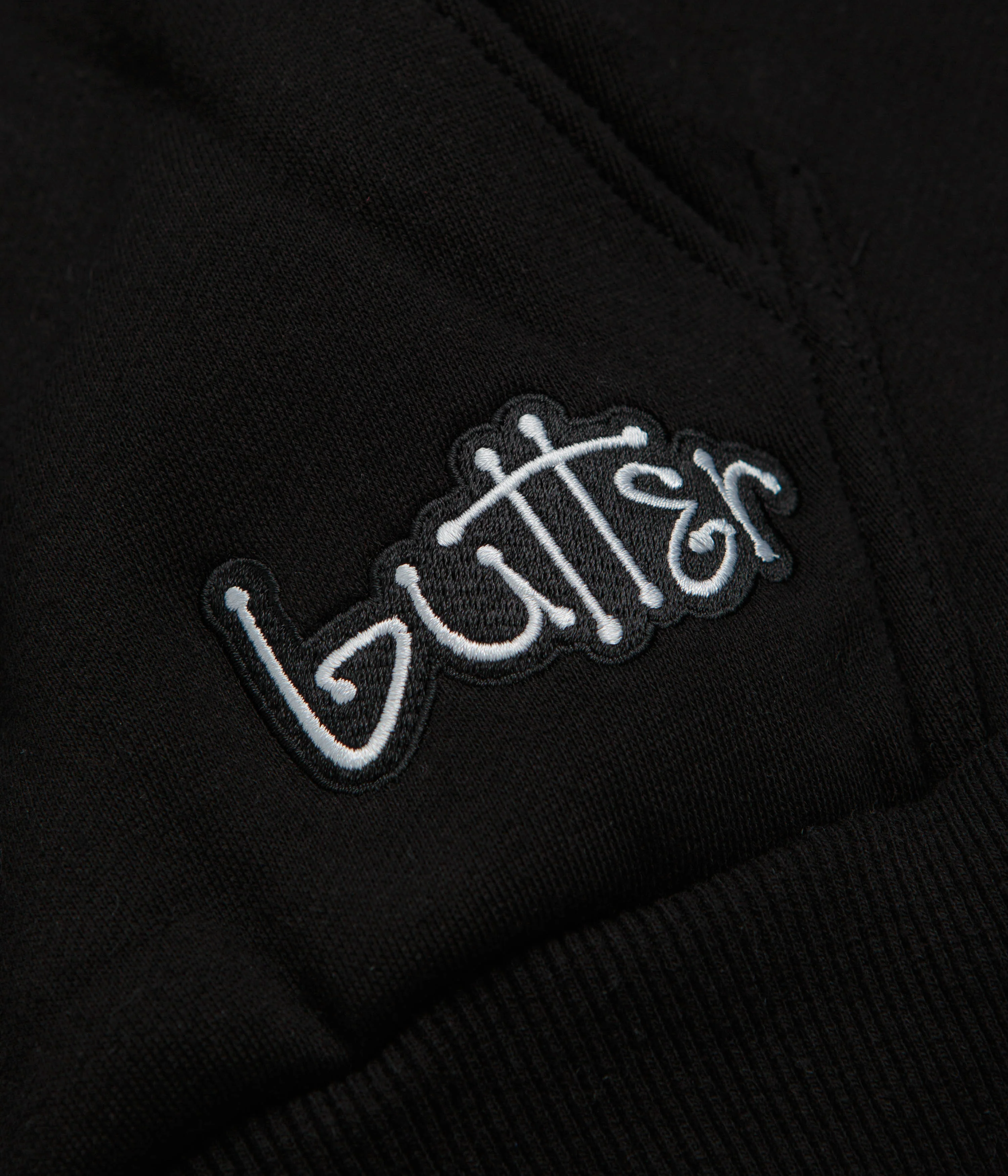 Butter Goods Connection Zip-Thru Hoodie - Black - Image 4