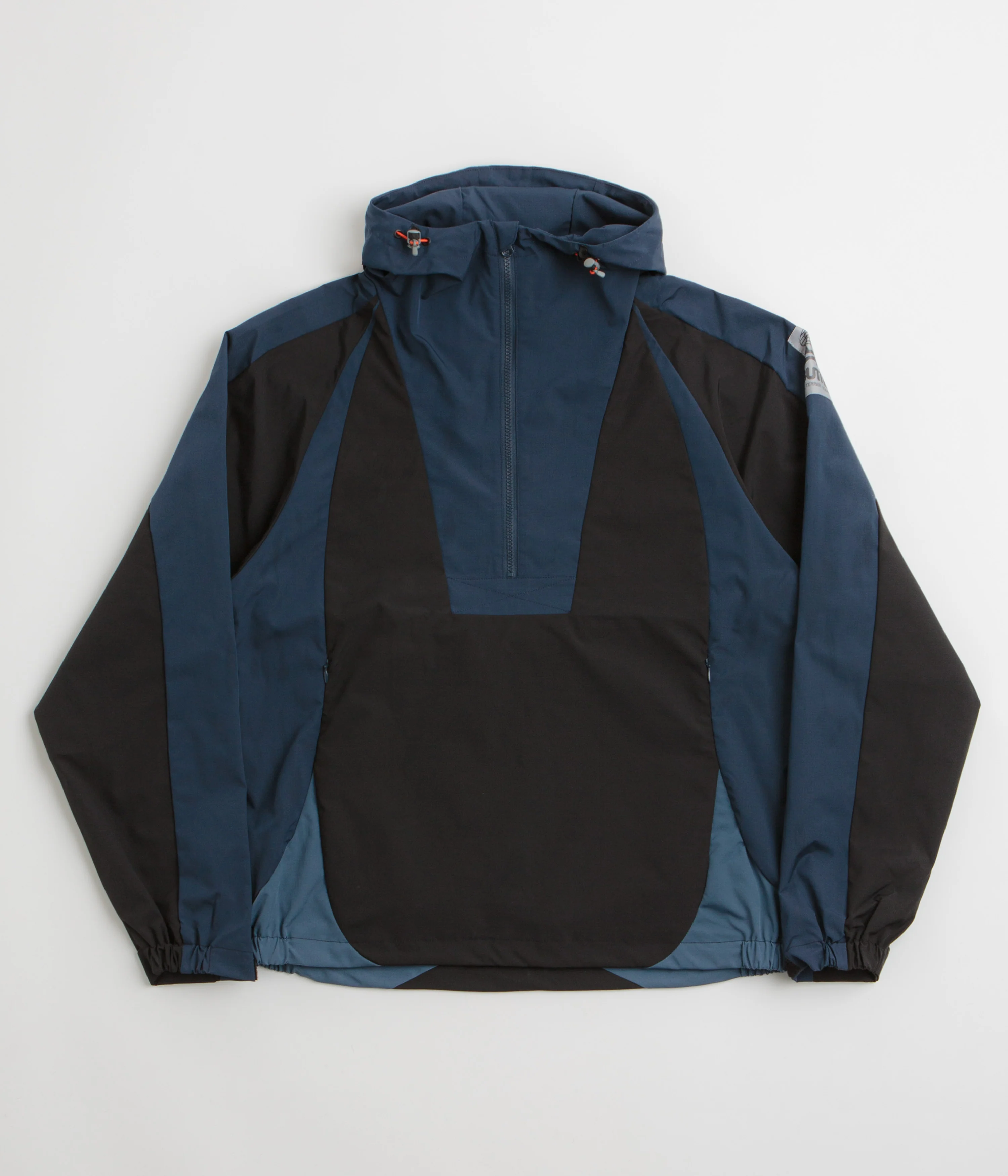 Butter Goods Contour Anorak Jacket - Navy / Black